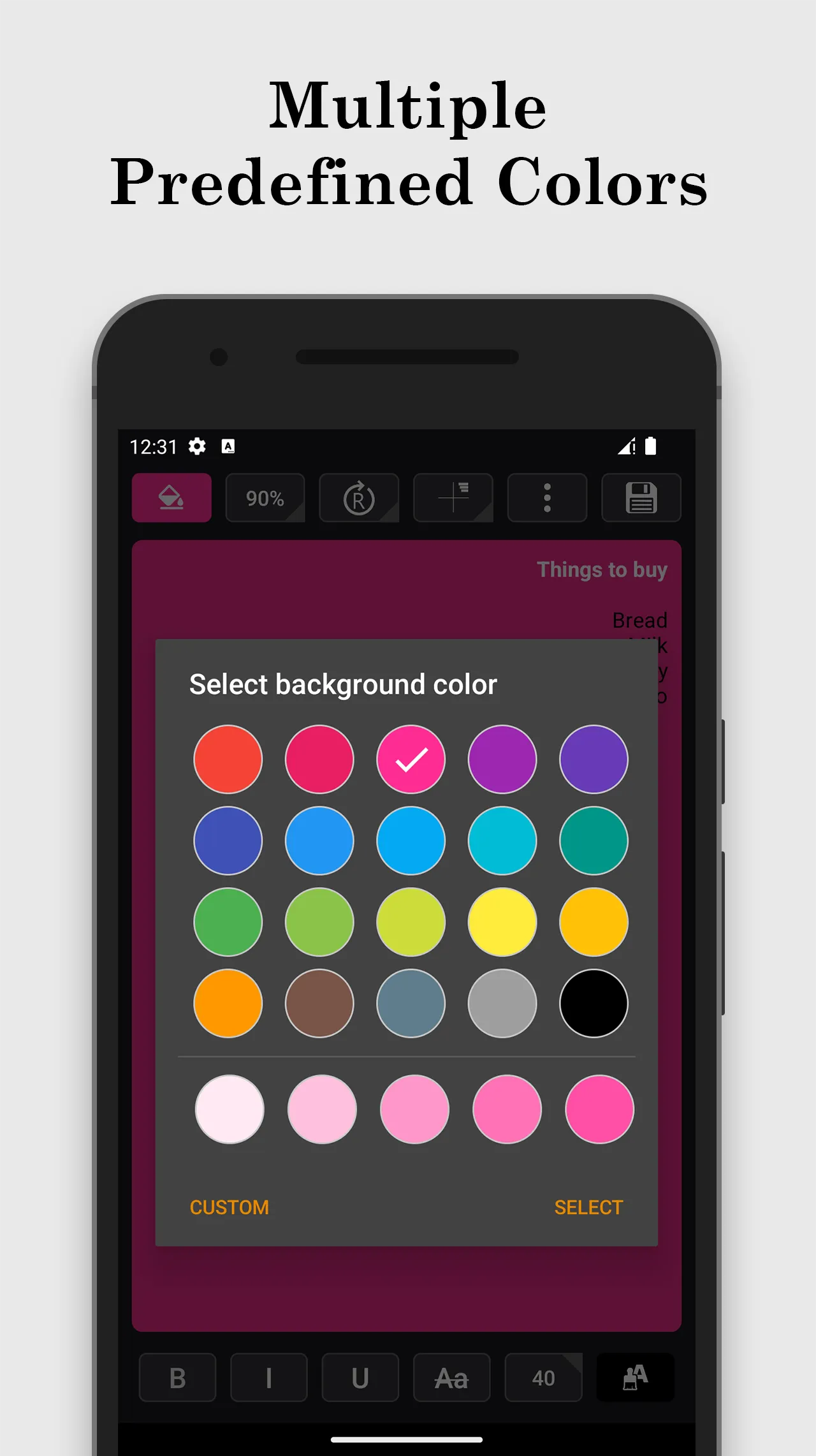 Colorful Sticky Notes + Widget | Indus Appstore | Screenshot