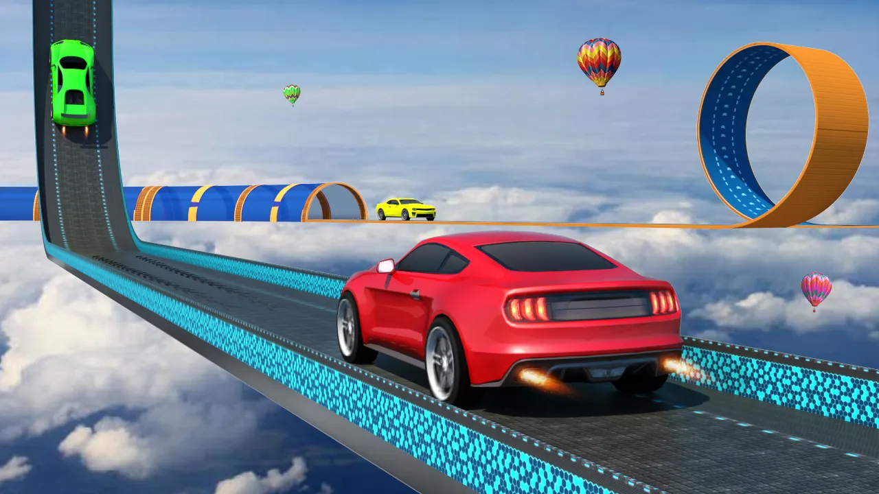 Car stunt games 3D– Gadi game | Indus Appstore | Screenshot