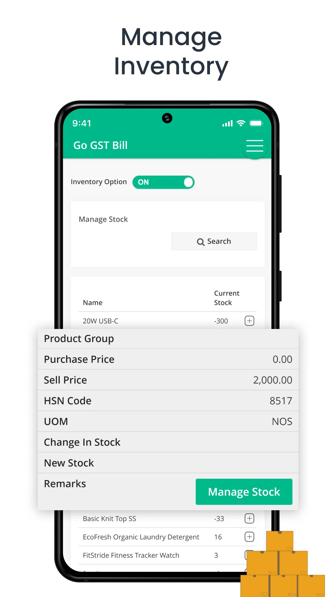 GoGSTBill: Invoice Billing App | Indus Appstore | Screenshot