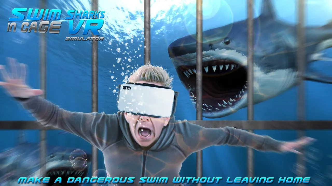 Swim Sharks  Cage VR Simulator | Indus Appstore | Screenshot