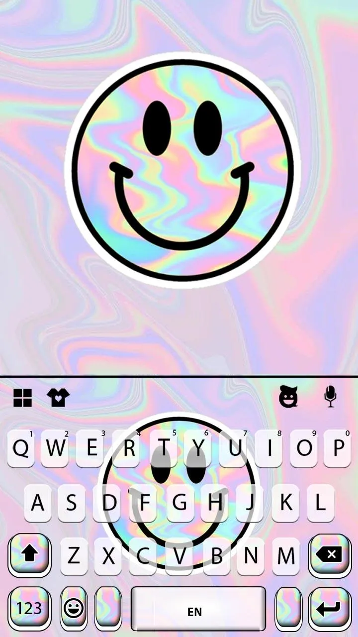 Laser Smiley Face Theme | Indus Appstore | Screenshot