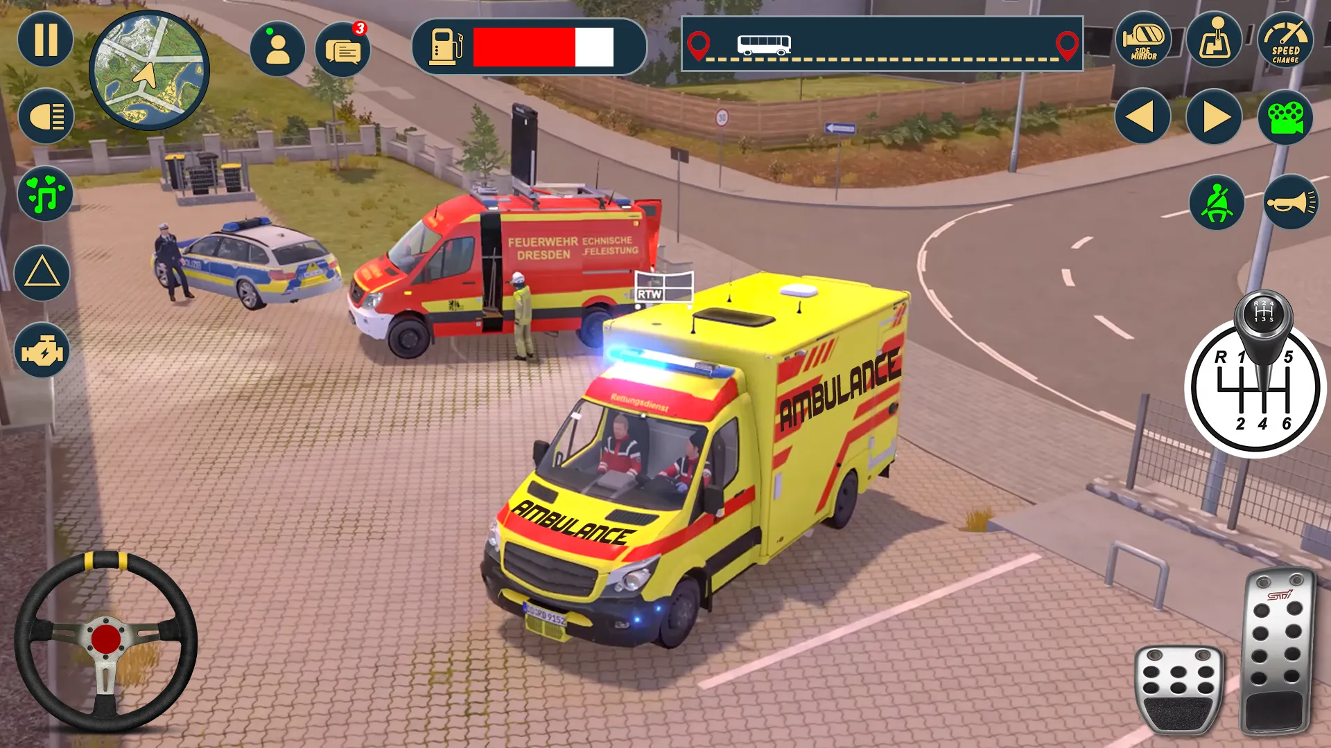 Ambulance Game: City Rescue 3D | Indus Appstore | Screenshot