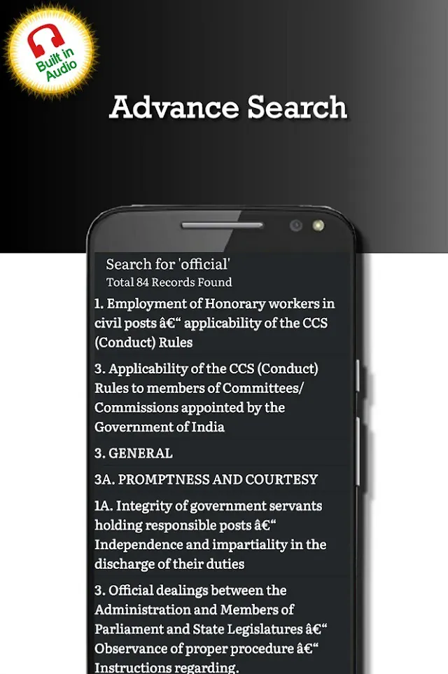 CCS (CONDUCT) RULES 1964 | Indus Appstore | Screenshot