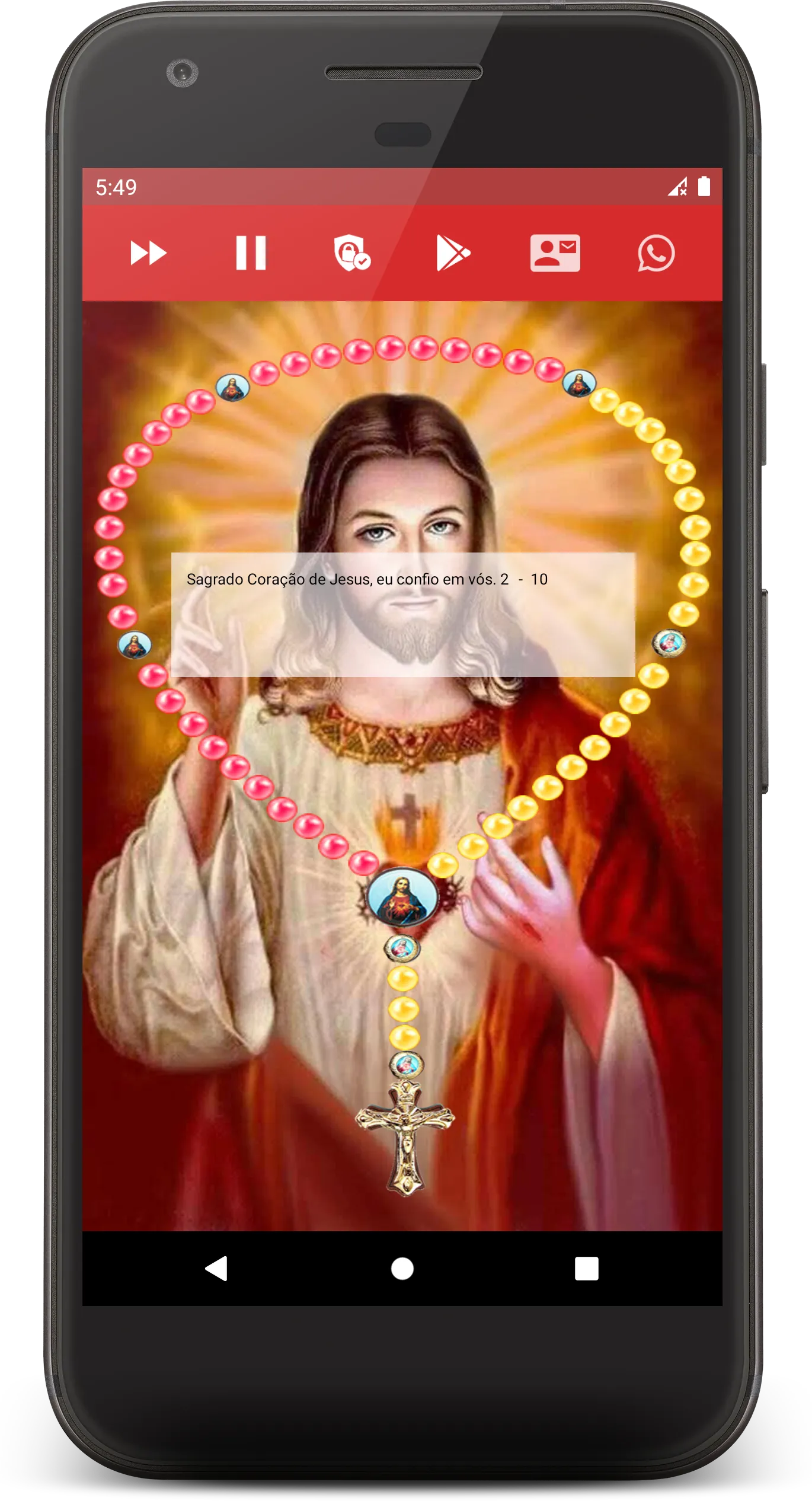 Terço Sagrado Coração de Jesus | Indus Appstore | Screenshot