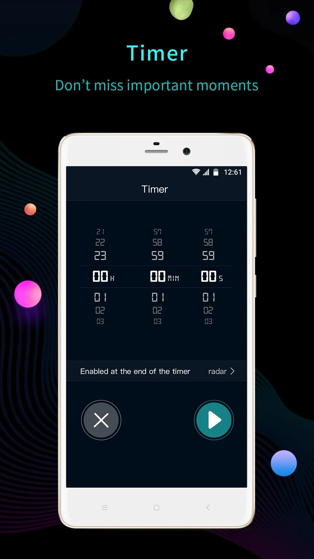 Digital clock widget | Indus Appstore | Screenshot