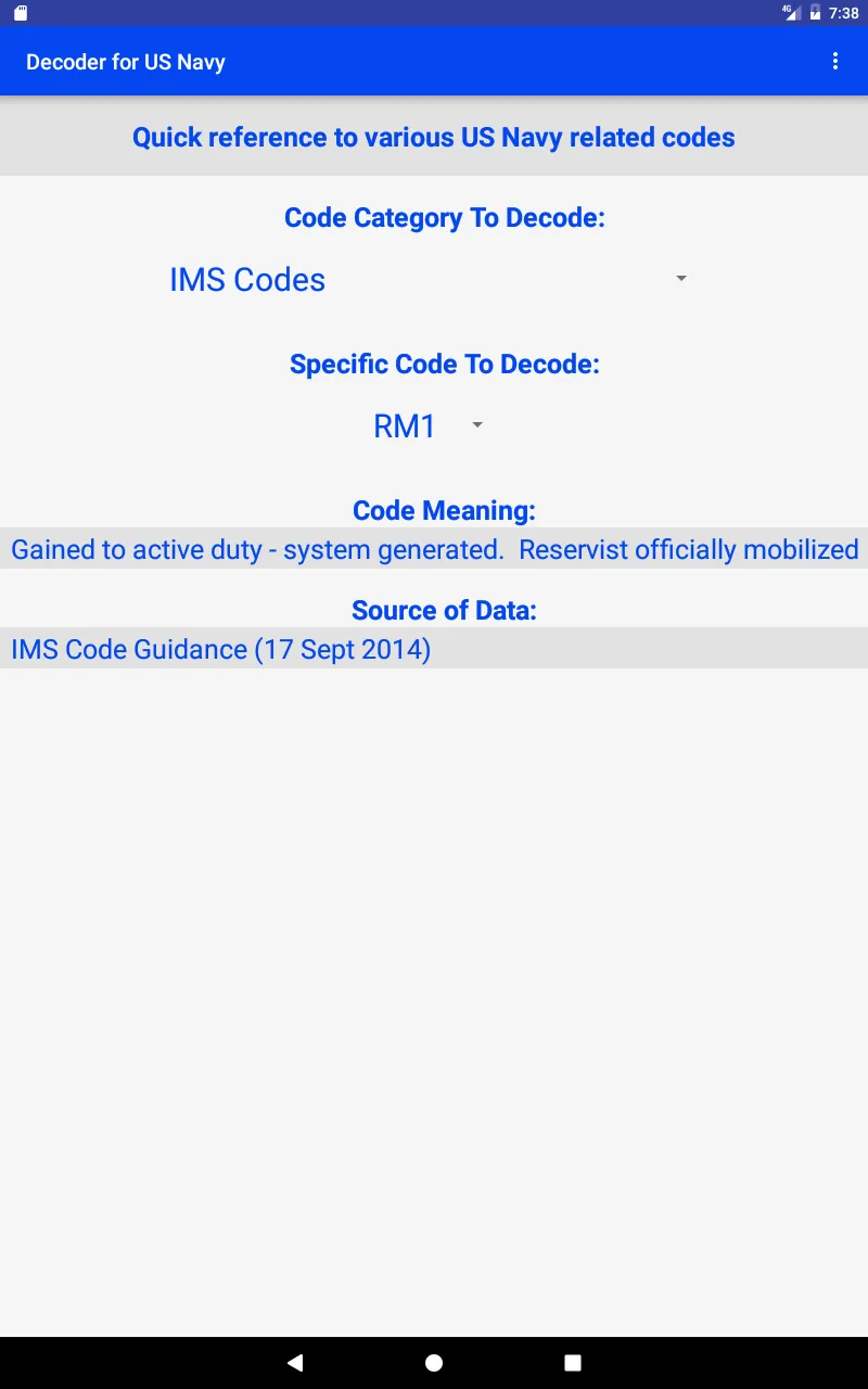 Navy Decoder | Indus Appstore | Screenshot