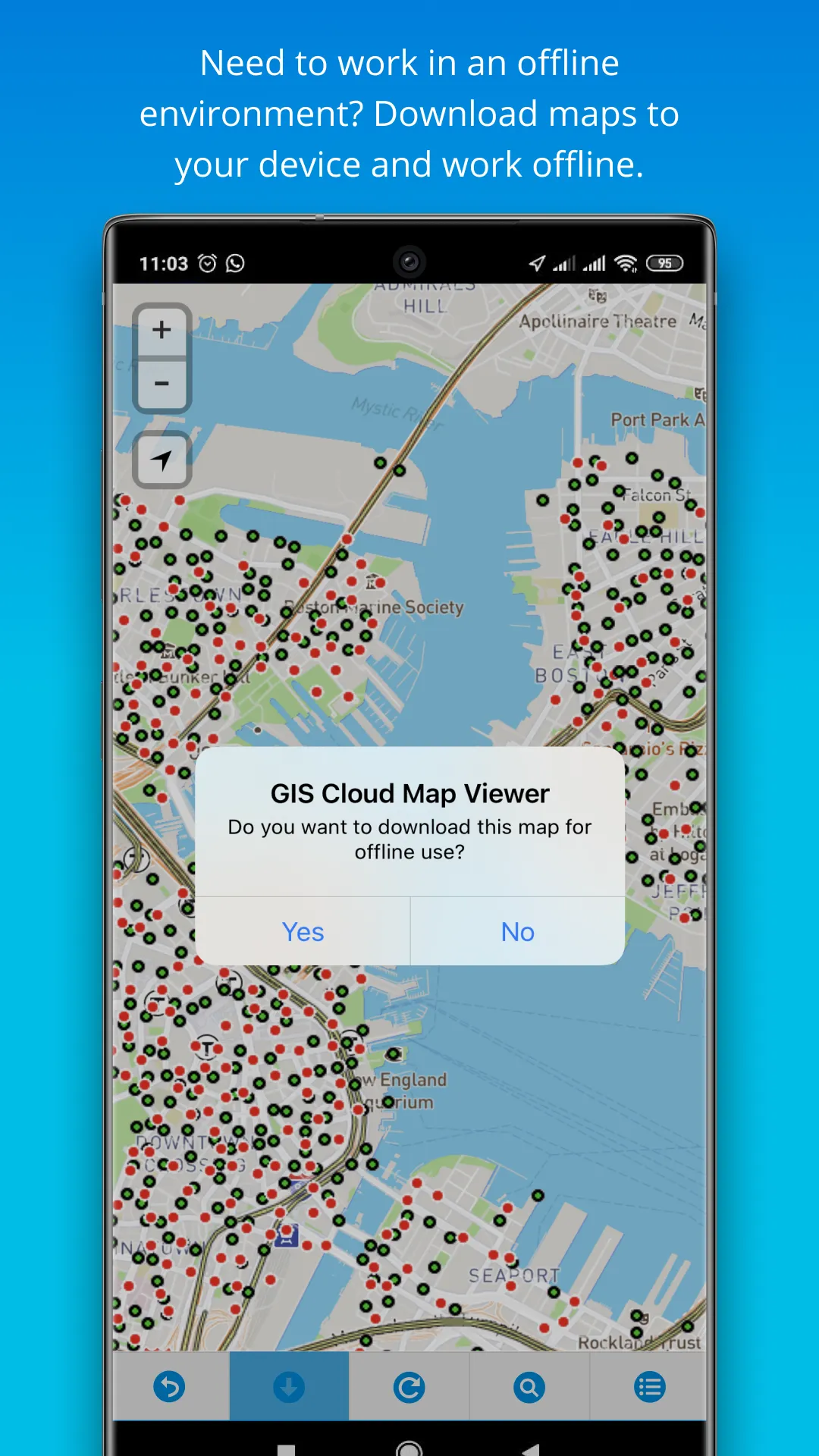 GIS Cloud Map Viewer | Indus Appstore | Screenshot