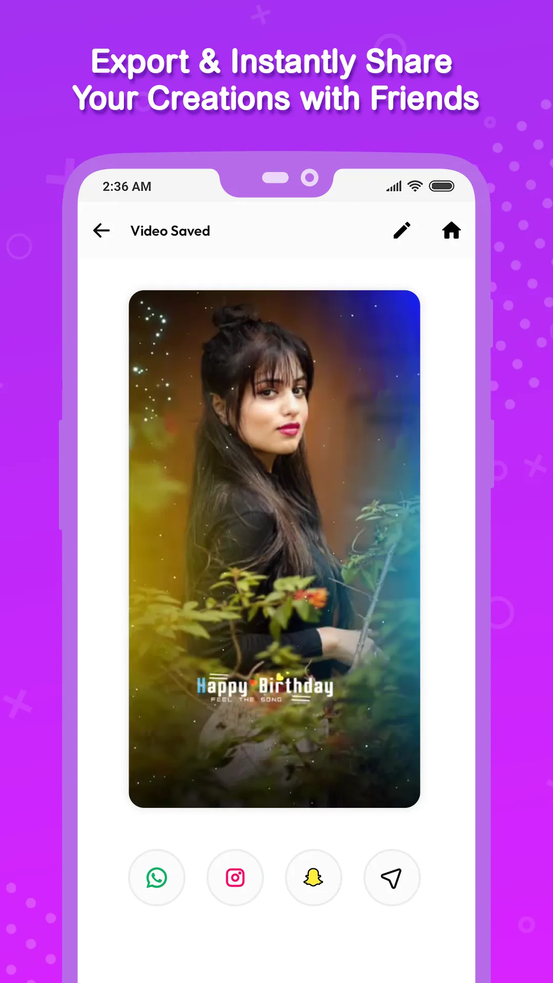Vido : Video Status Maker | Indus Appstore | Screenshot