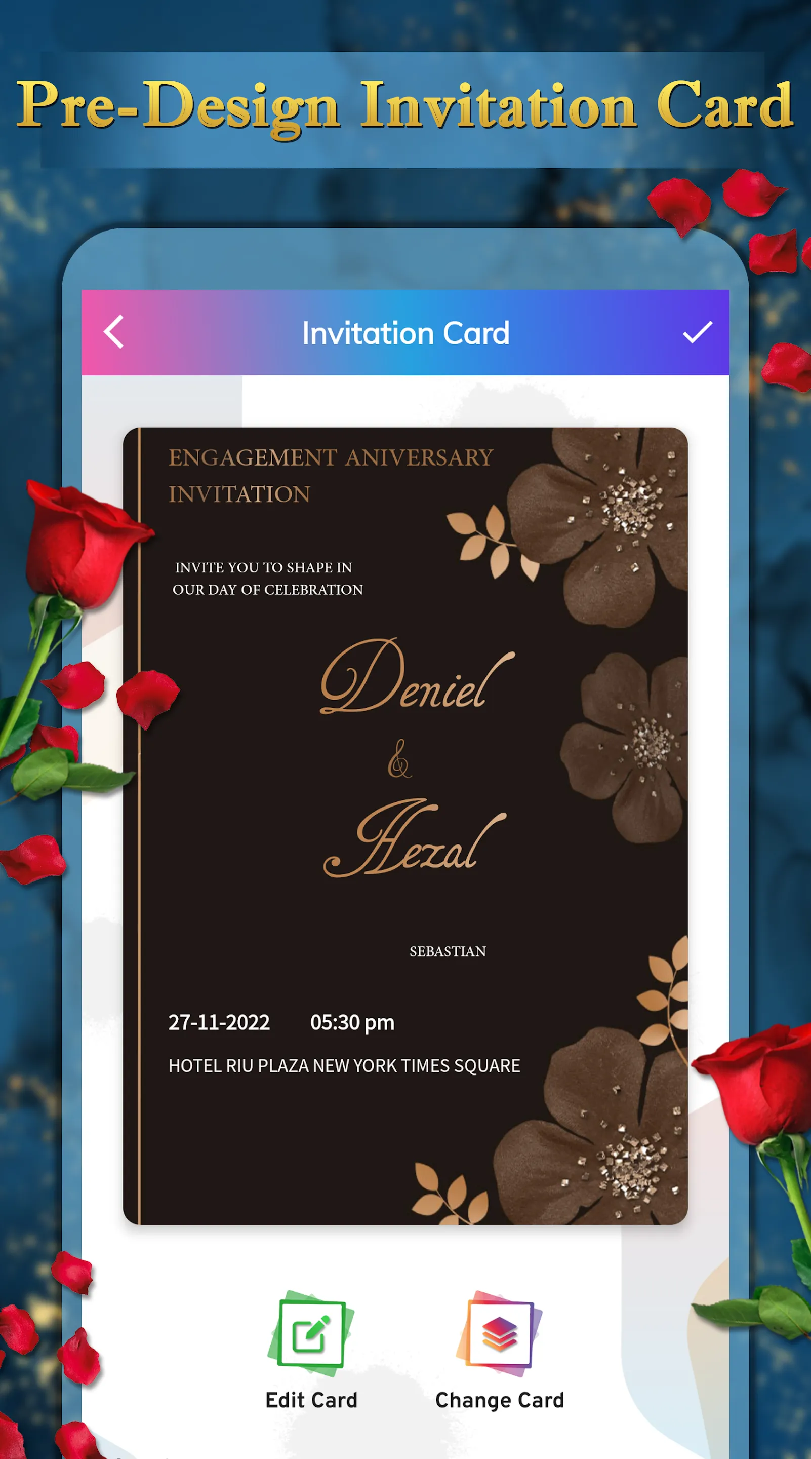 Invitation Card Maker - RSVP | Indus Appstore | Screenshot