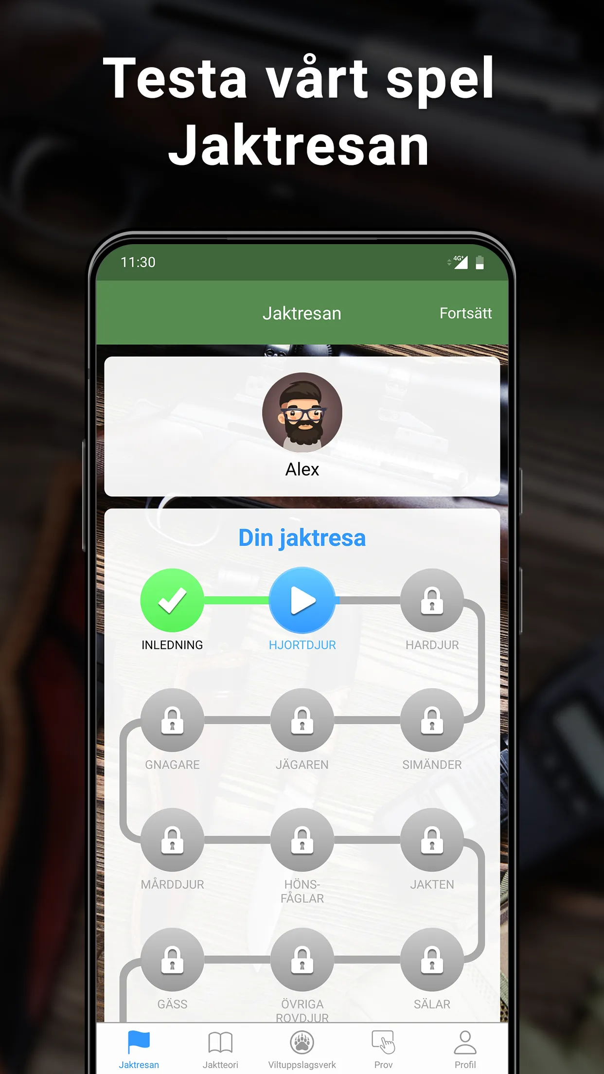 Jägarexamen Lite | Indus Appstore | Screenshot