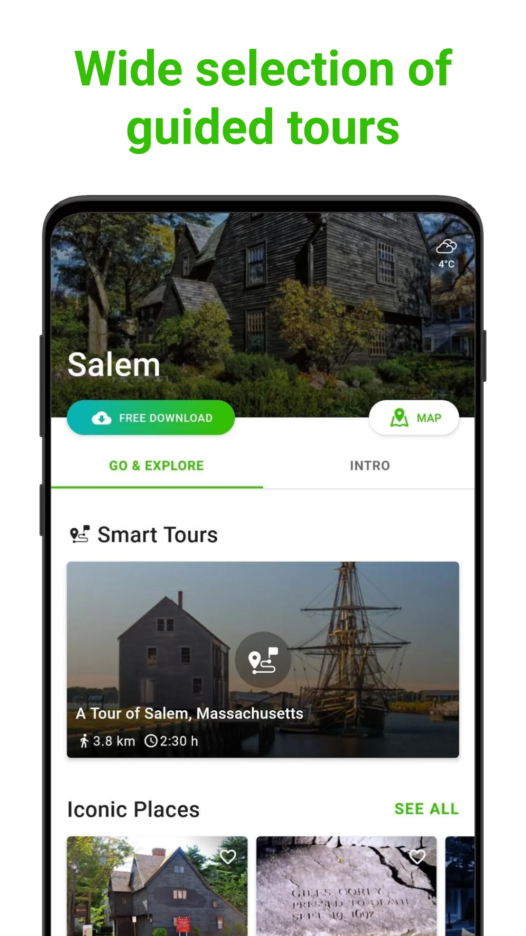 Salem Tour Guide:SmartGuide | Indus Appstore | Screenshot