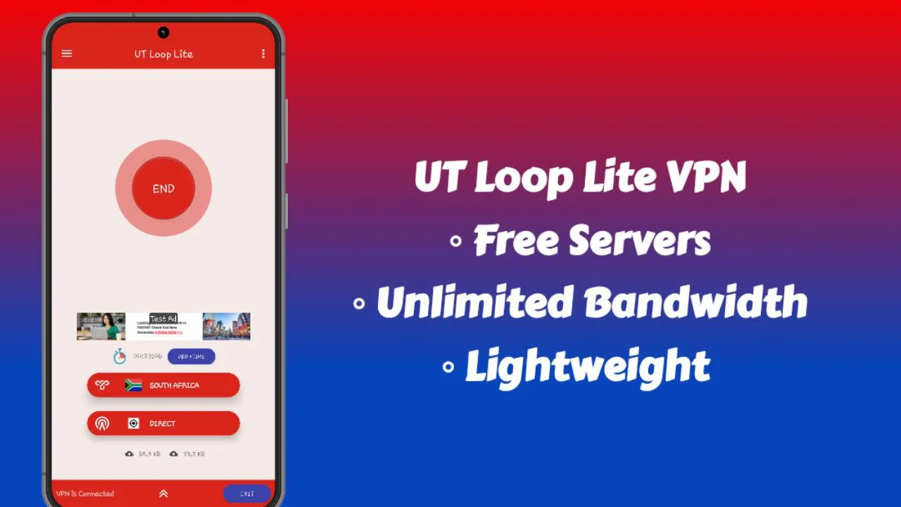 UT Loop Lite: Unlimited VPN | Indus Appstore | Screenshot