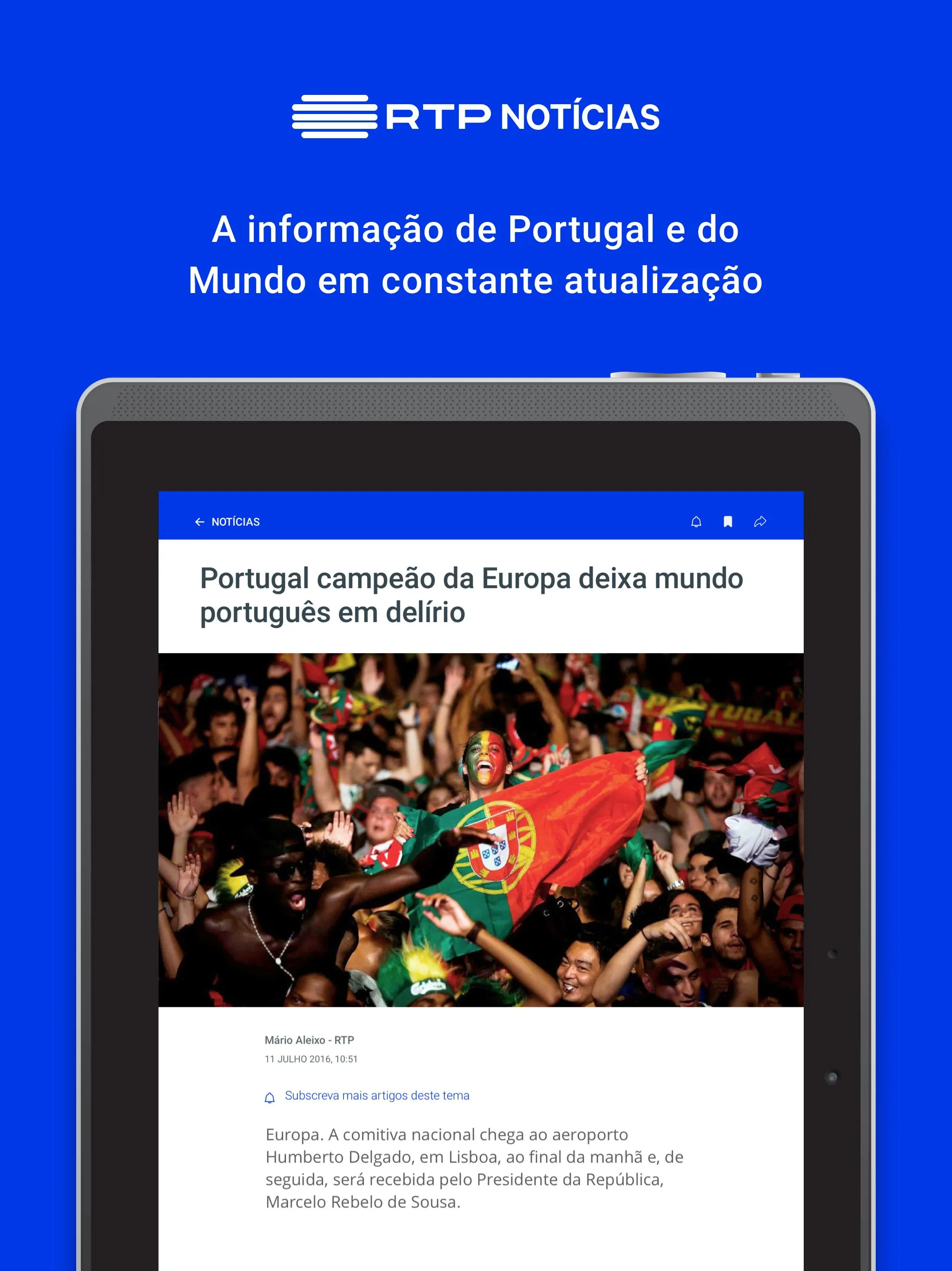 RTP Notícias | Indus Appstore | Screenshot