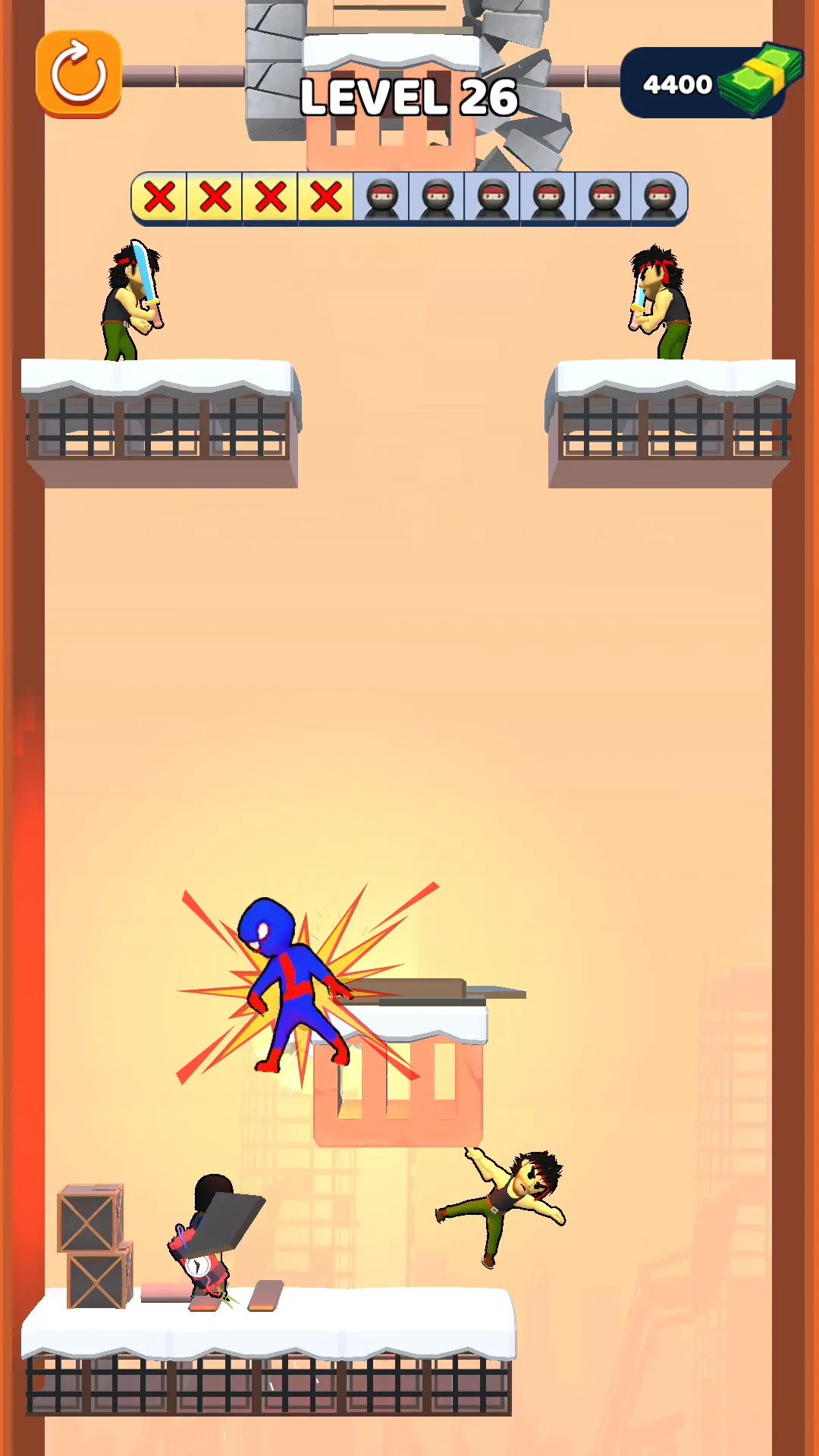 Web Shooter Hero Swing Fight | Indus Appstore | Screenshot