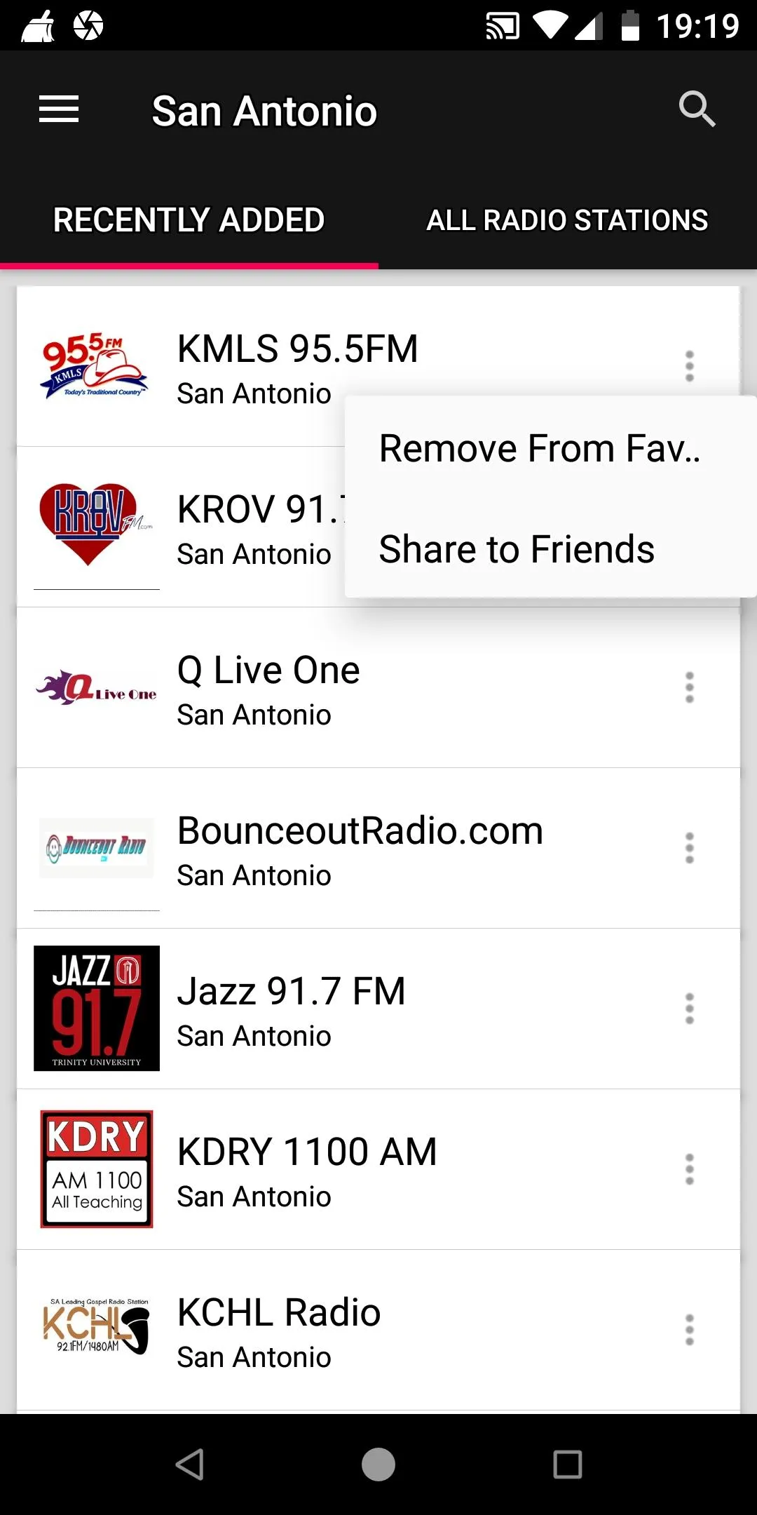 San Antonio Radio Stations | Indus Appstore | Screenshot