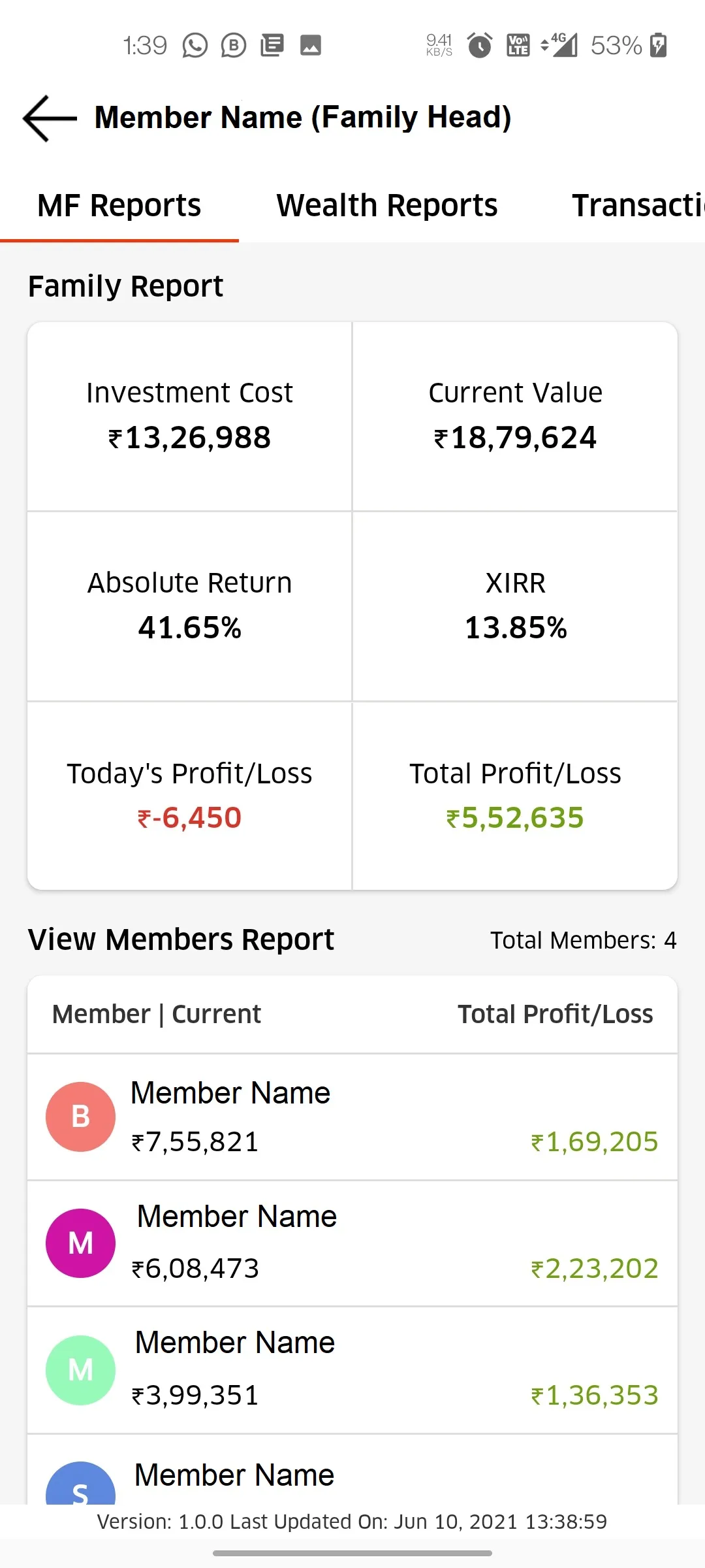 Aalps Wealth | Indus Appstore | Screenshot