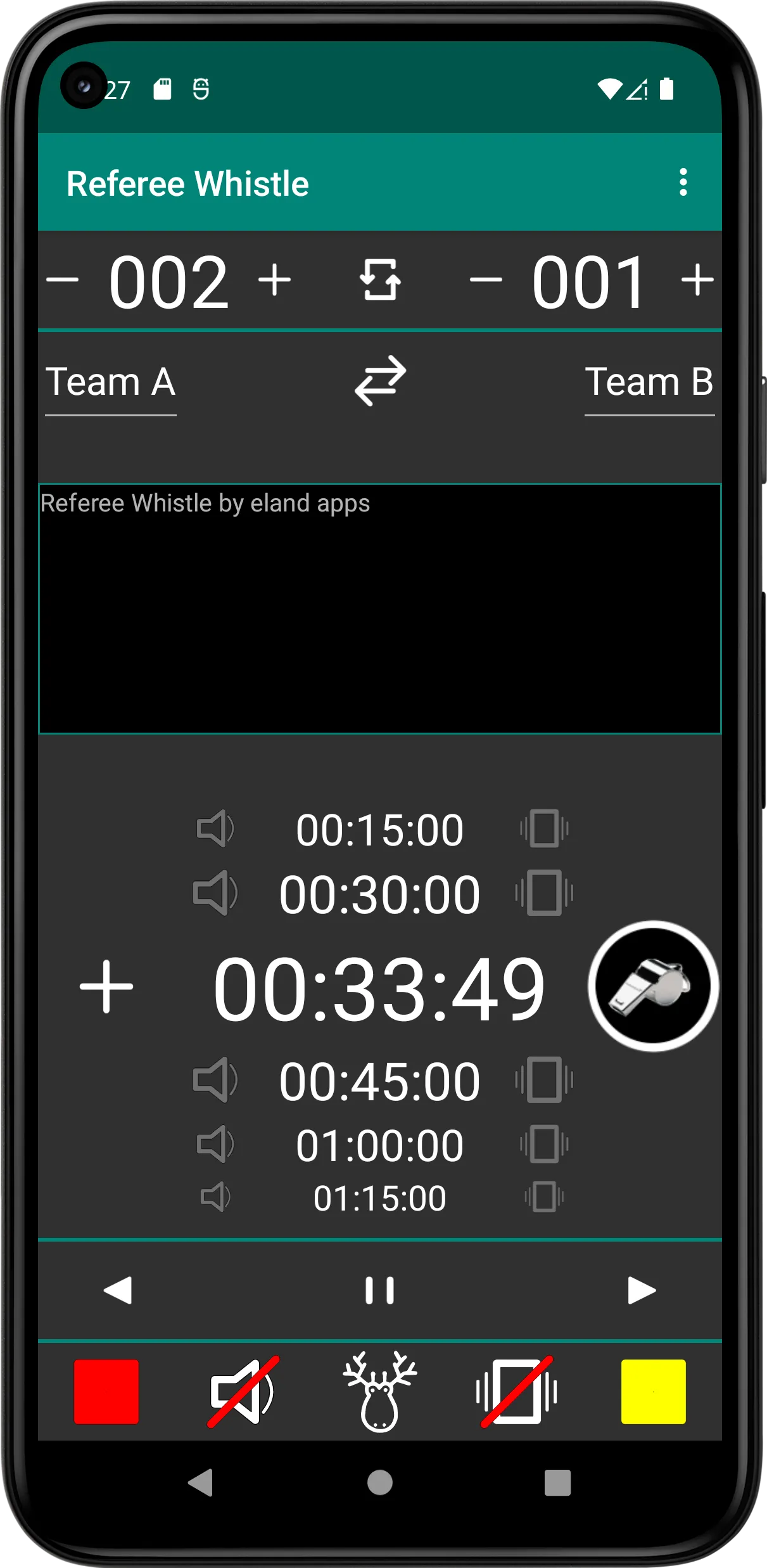 Referee Whistle | Indus Appstore | Screenshot