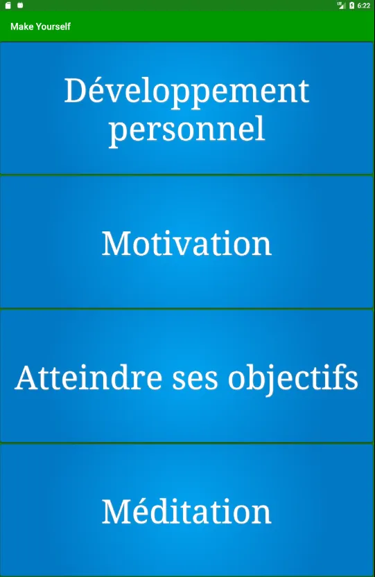 Développement perso: citations | Indus Appstore | Screenshot