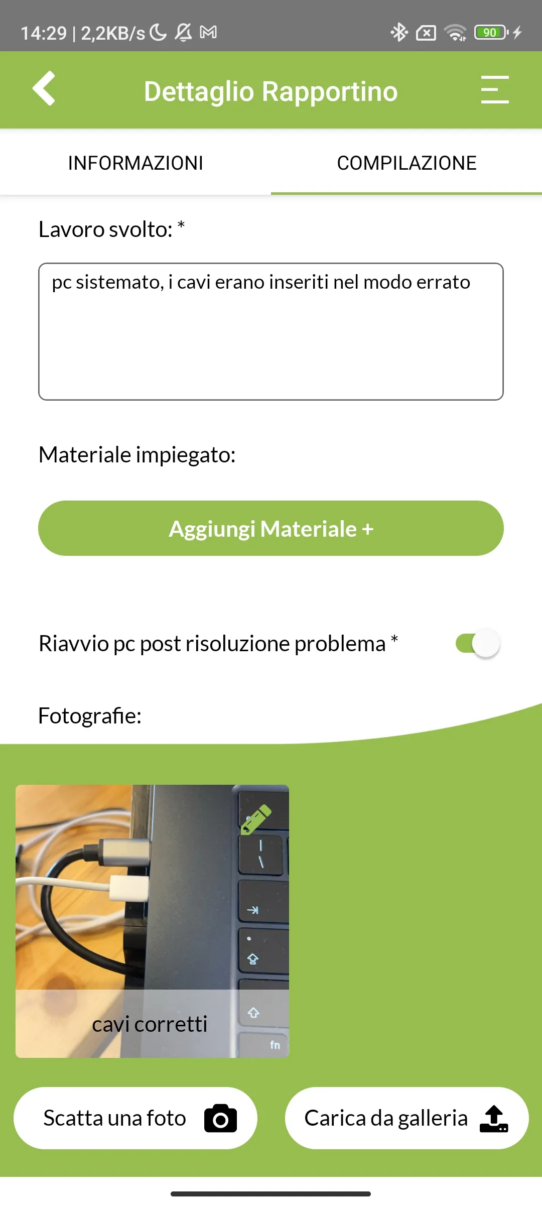 Rapportini Lavoro | Indus Appstore | Screenshot