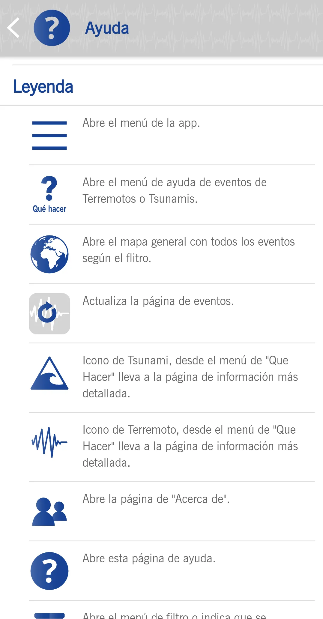 IGN Terremotos | Indus Appstore | Screenshot