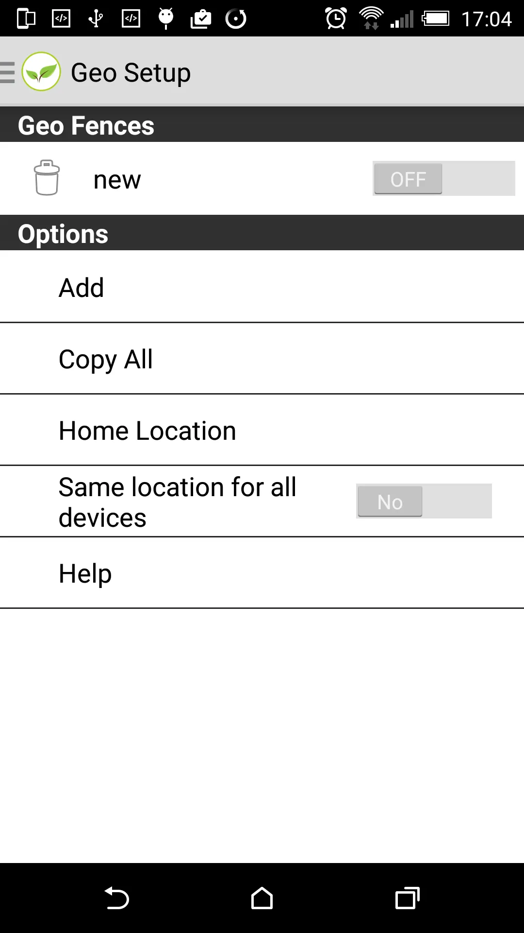 Home Automation Remote Heating | Indus Appstore | Screenshot