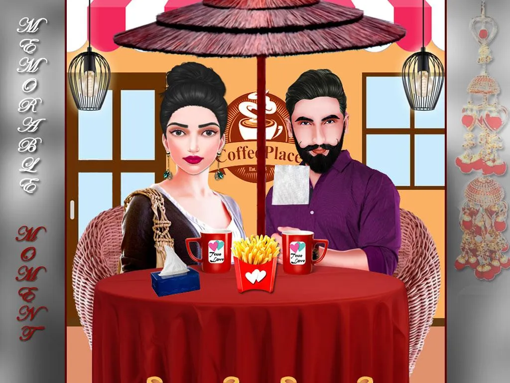 Indian Wedding Makeup Dressup | Indus Appstore | Screenshot