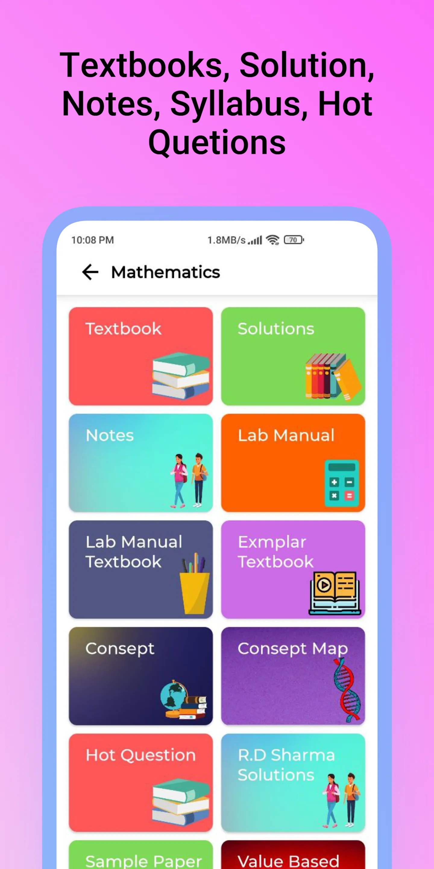 Class 9 All Subjects Solutions | Indus Appstore | Screenshot