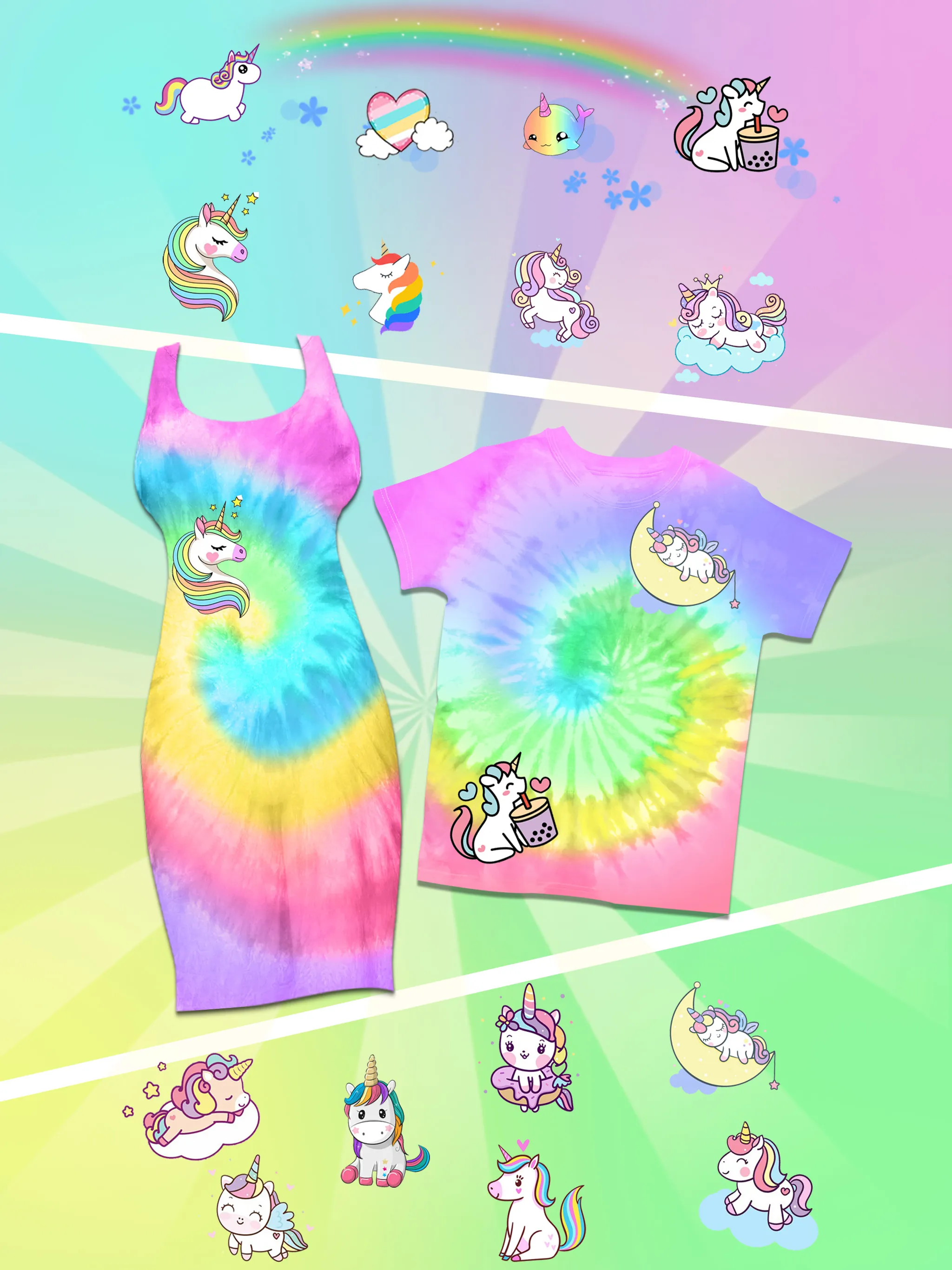 Unicorn Tie Dye | Indus Appstore | Screenshot