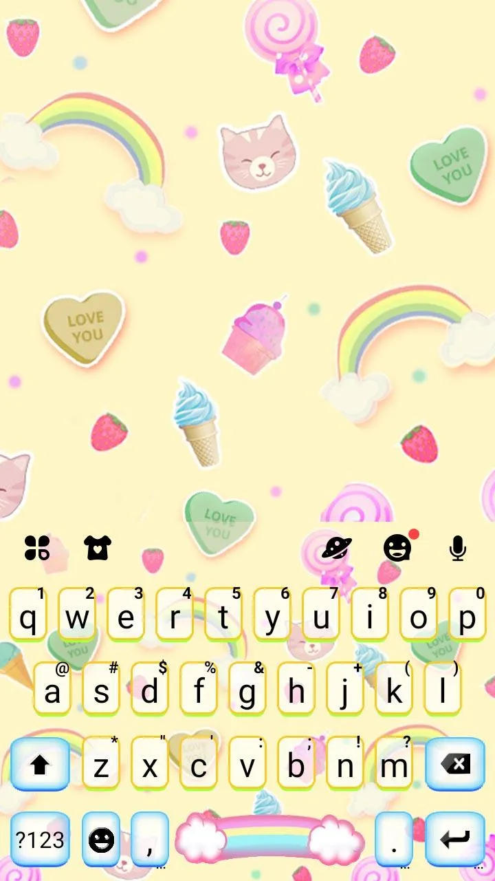 Cute Messenger Theme | Indus Appstore | Screenshot