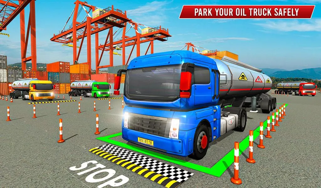 Oil Tanker Parking Truck Games | Indus Appstore | Screenshot