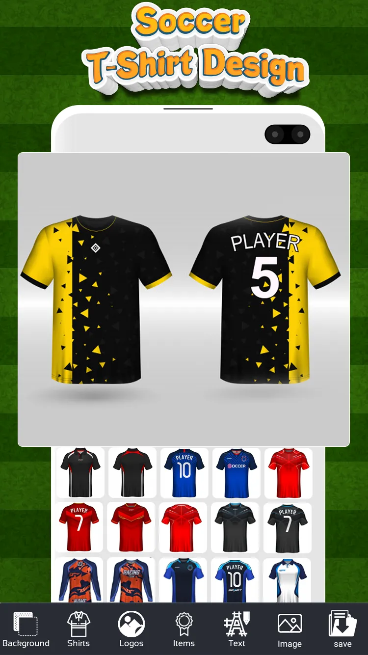 Football Jersey Maker - T Shir | Indus Appstore | Screenshot