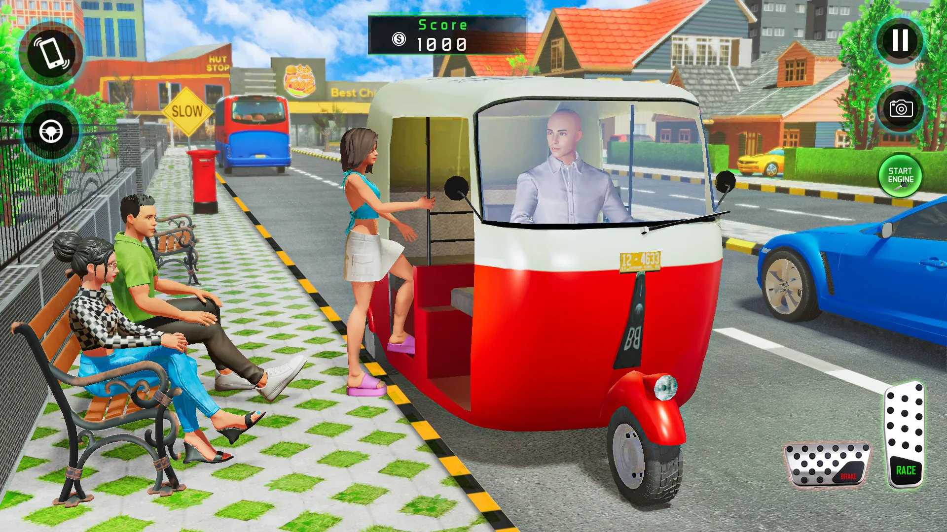 Tuk Tuk Driving Rickshaw Games | Indus Appstore | Screenshot