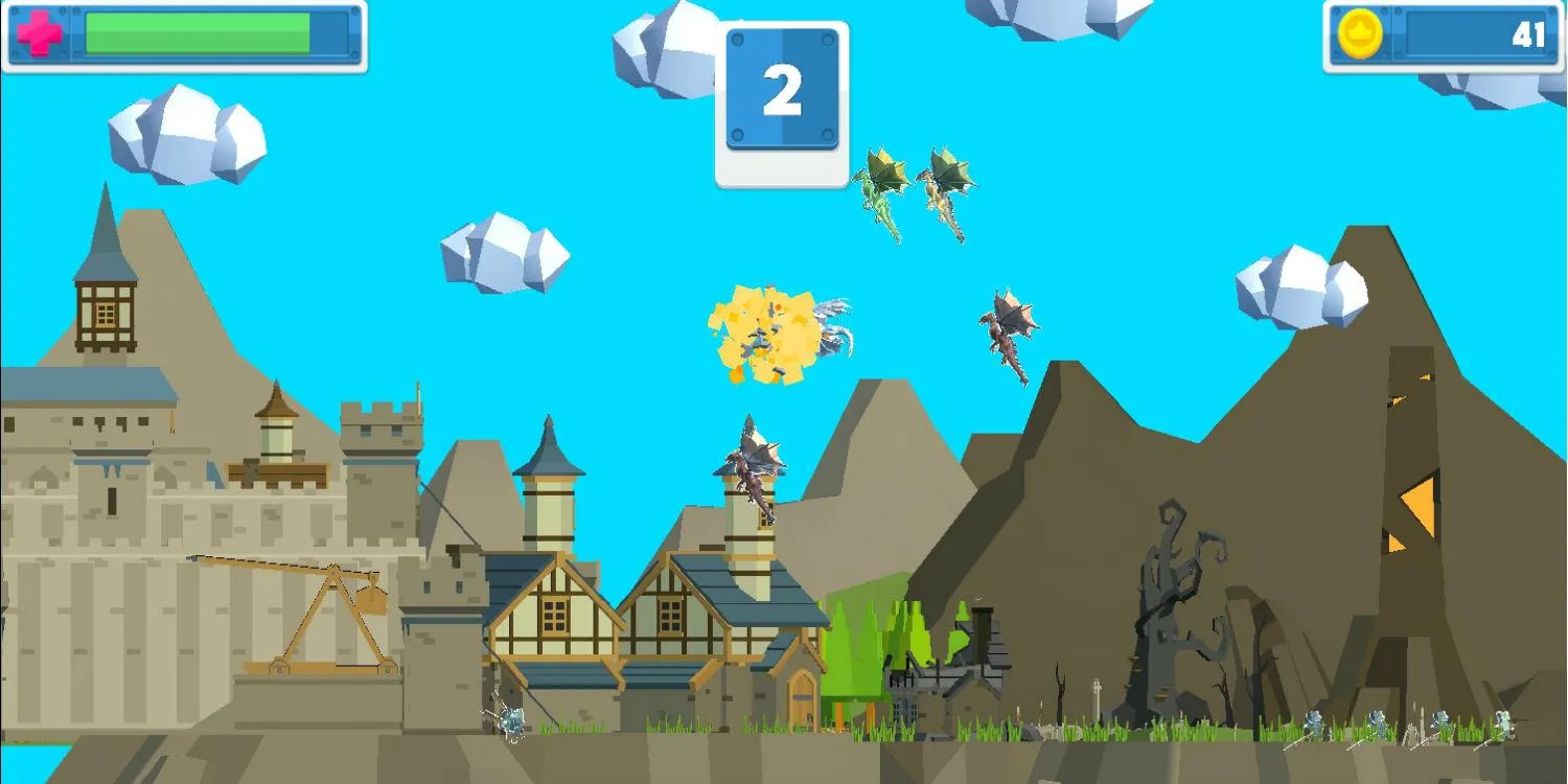 Defend the Castle: Dragons & W | Indus Appstore | Screenshot