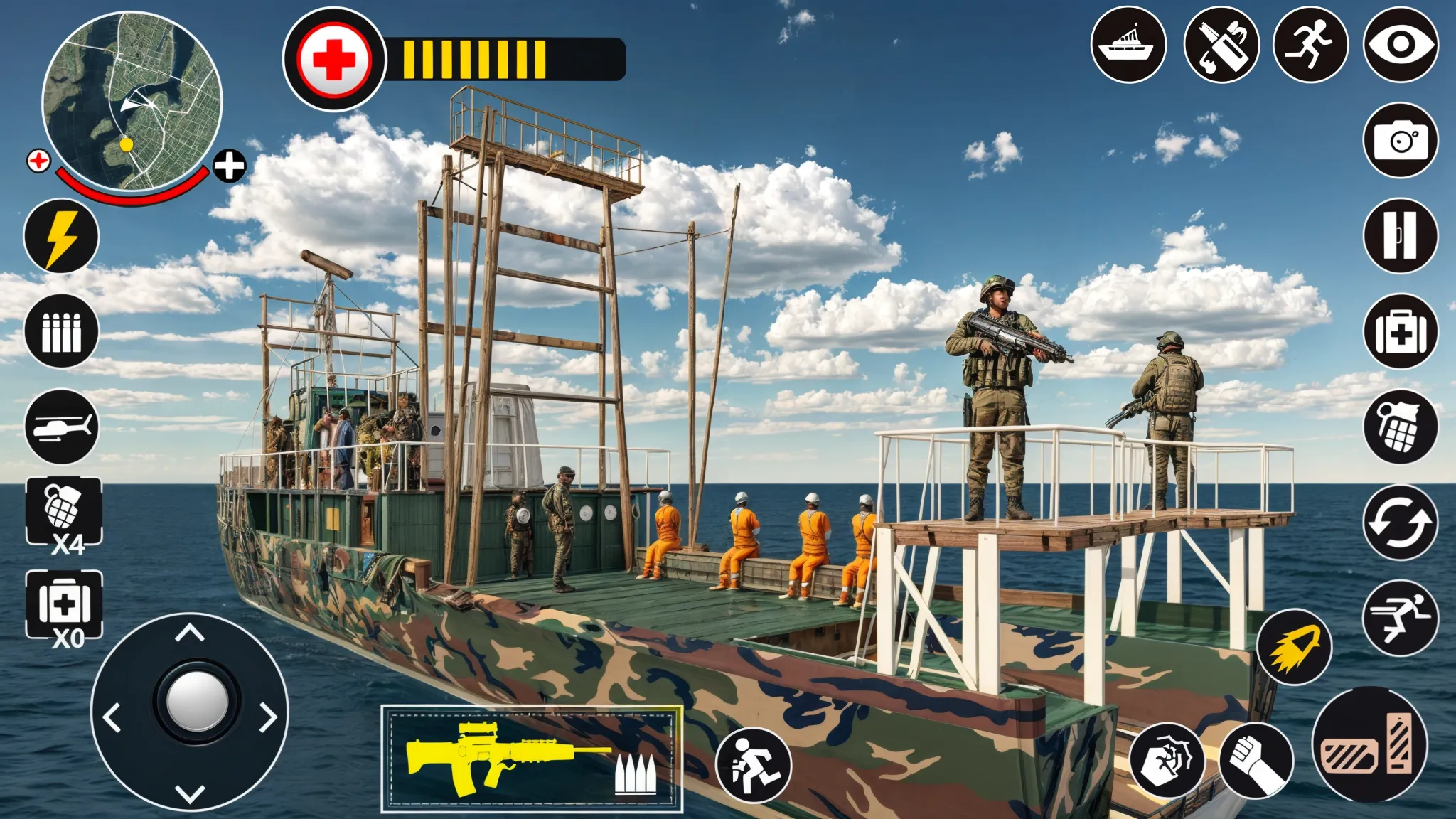 Army Prison Transport Ship Gam | Indus Appstore | Screenshot