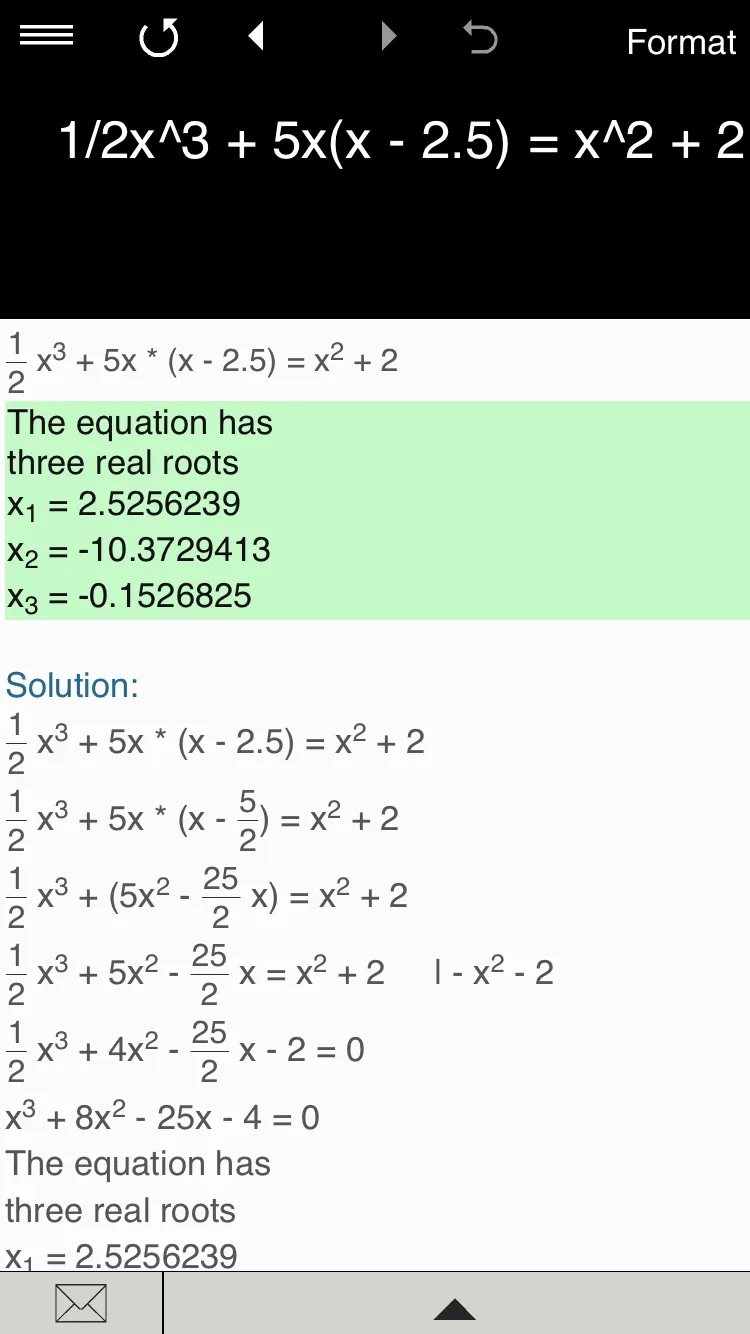 Equation Solver | Indus Appstore | Screenshot