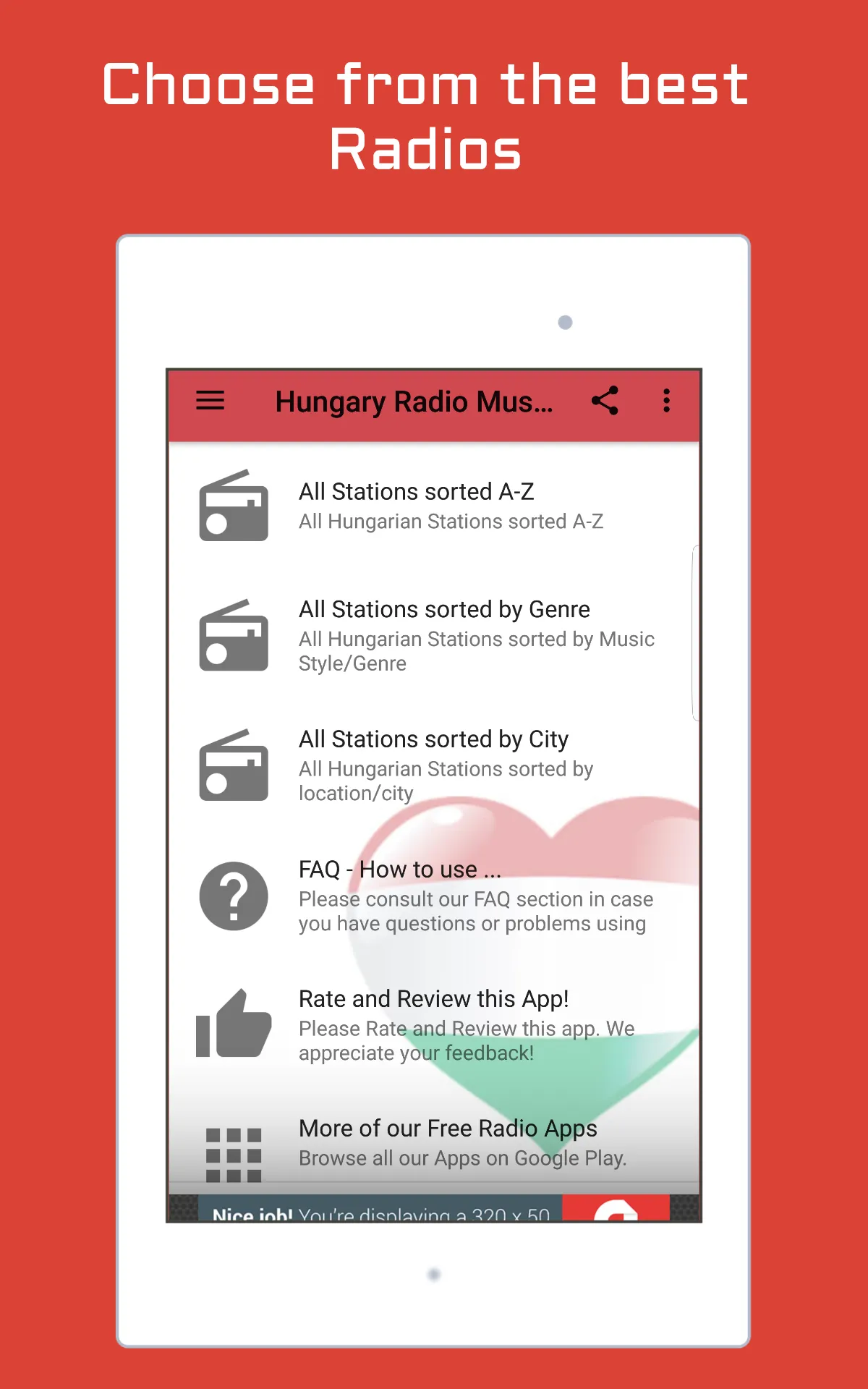 Hungarian Radio Music & News | Indus Appstore | Screenshot