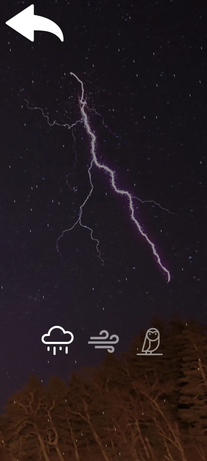 Lightning and rain simulator | Indus Appstore | Screenshot