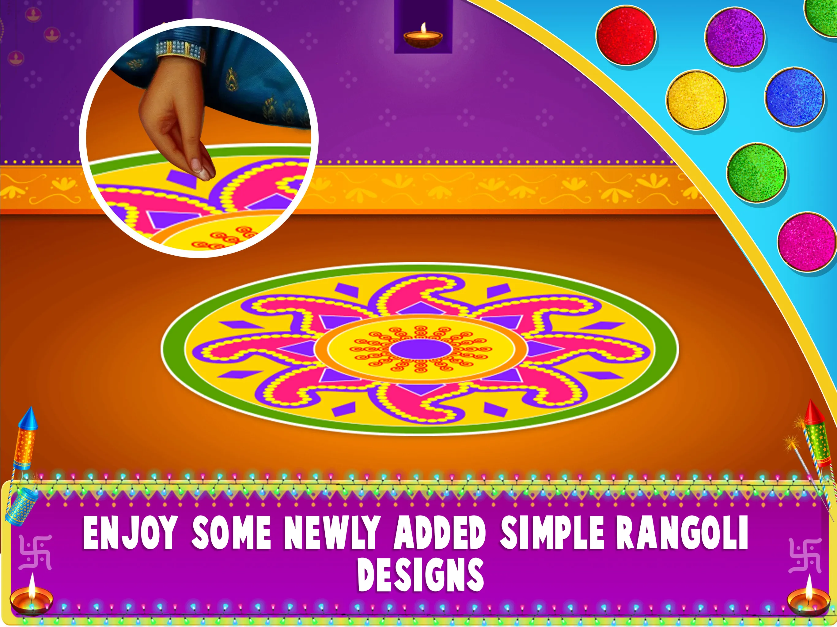 Indian Diwali Celebration Game | Indus Appstore | Screenshot