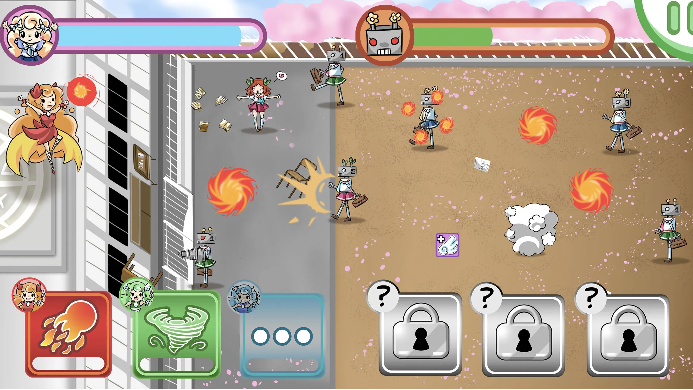 Magical girl : save the school | Indus Appstore | Screenshot