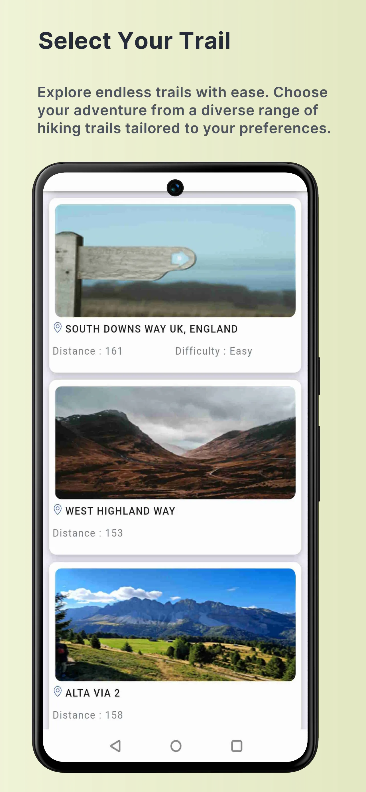 Itinerhike | Indus Appstore | Screenshot