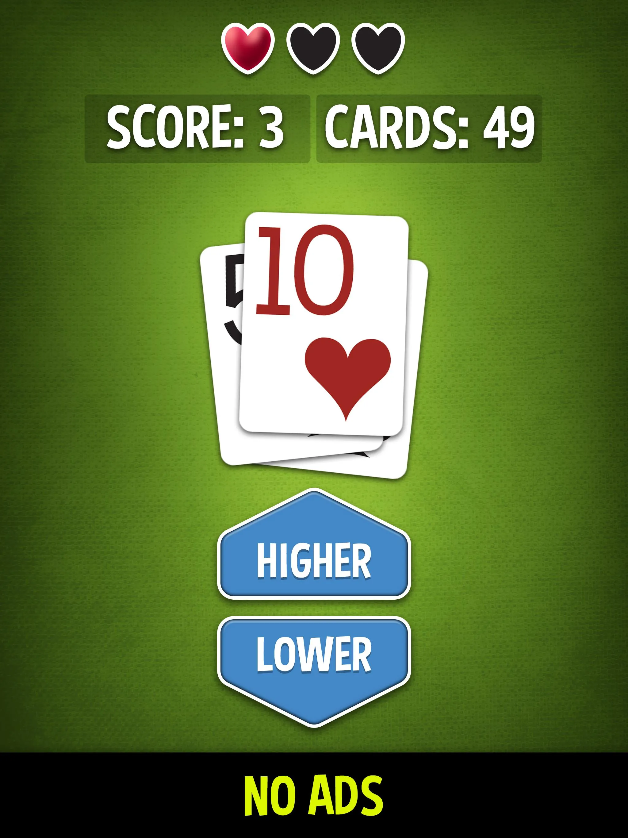 Higher Lower - Hi Lo Free | Indus Appstore | Screenshot