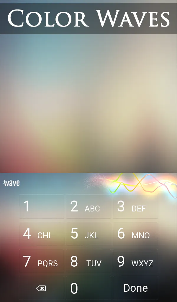 Color Waves Wallpaper | Indus Appstore | Screenshot