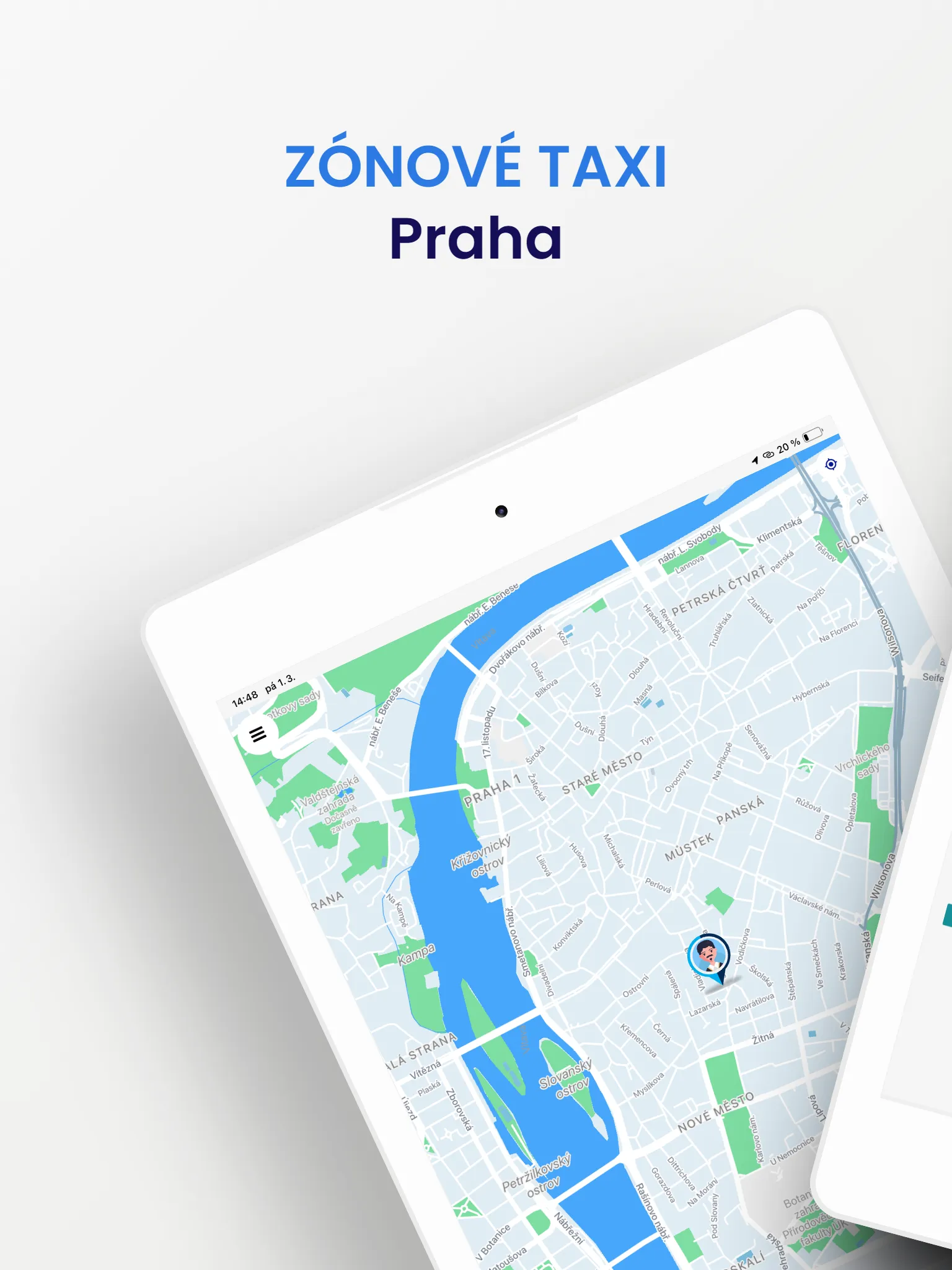 ZÓNOVÉ TAXI Praha | Indus Appstore | Screenshot