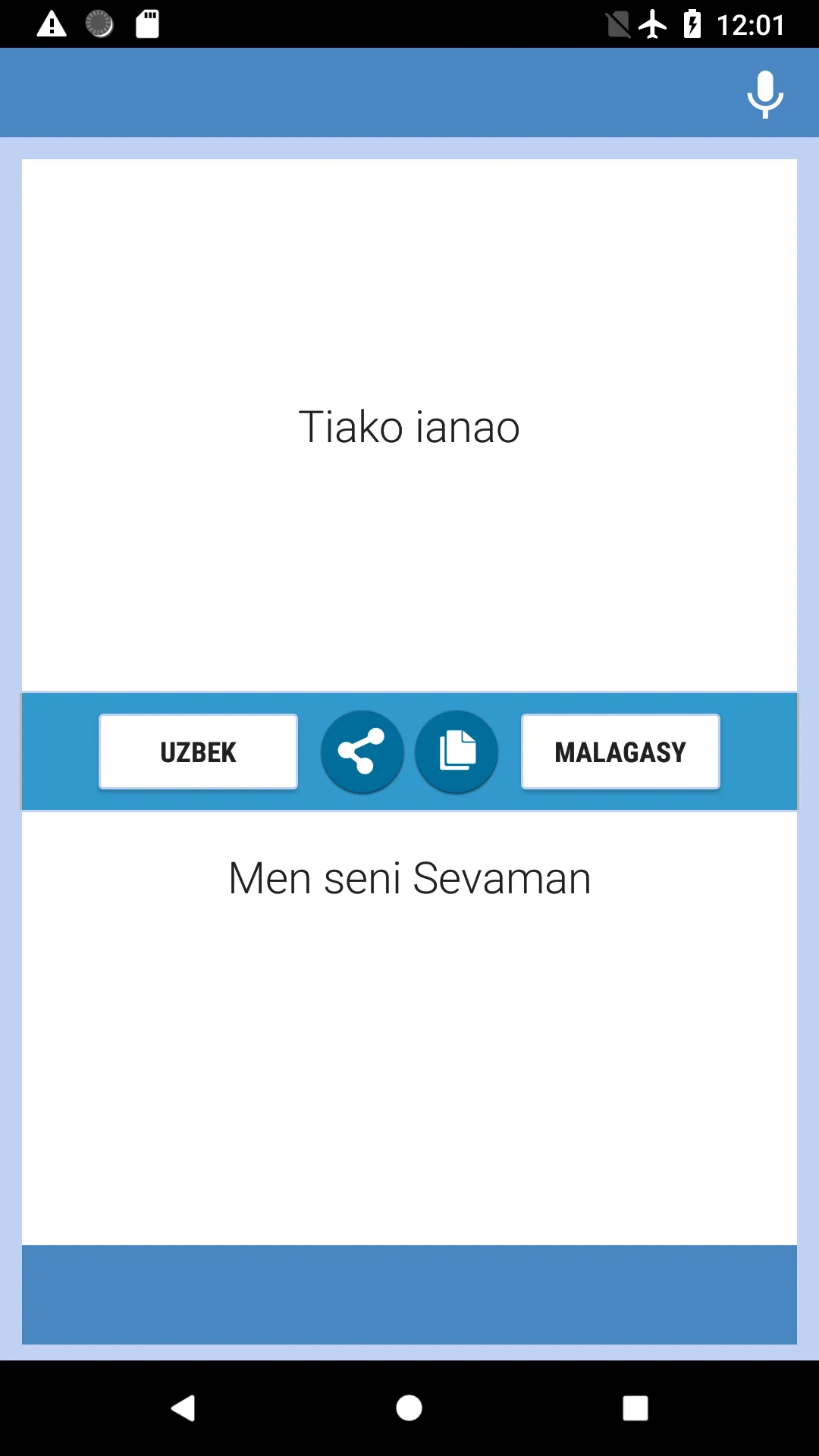 Mpandika Teny Uzbek-Malagasy | Indus Appstore | Screenshot