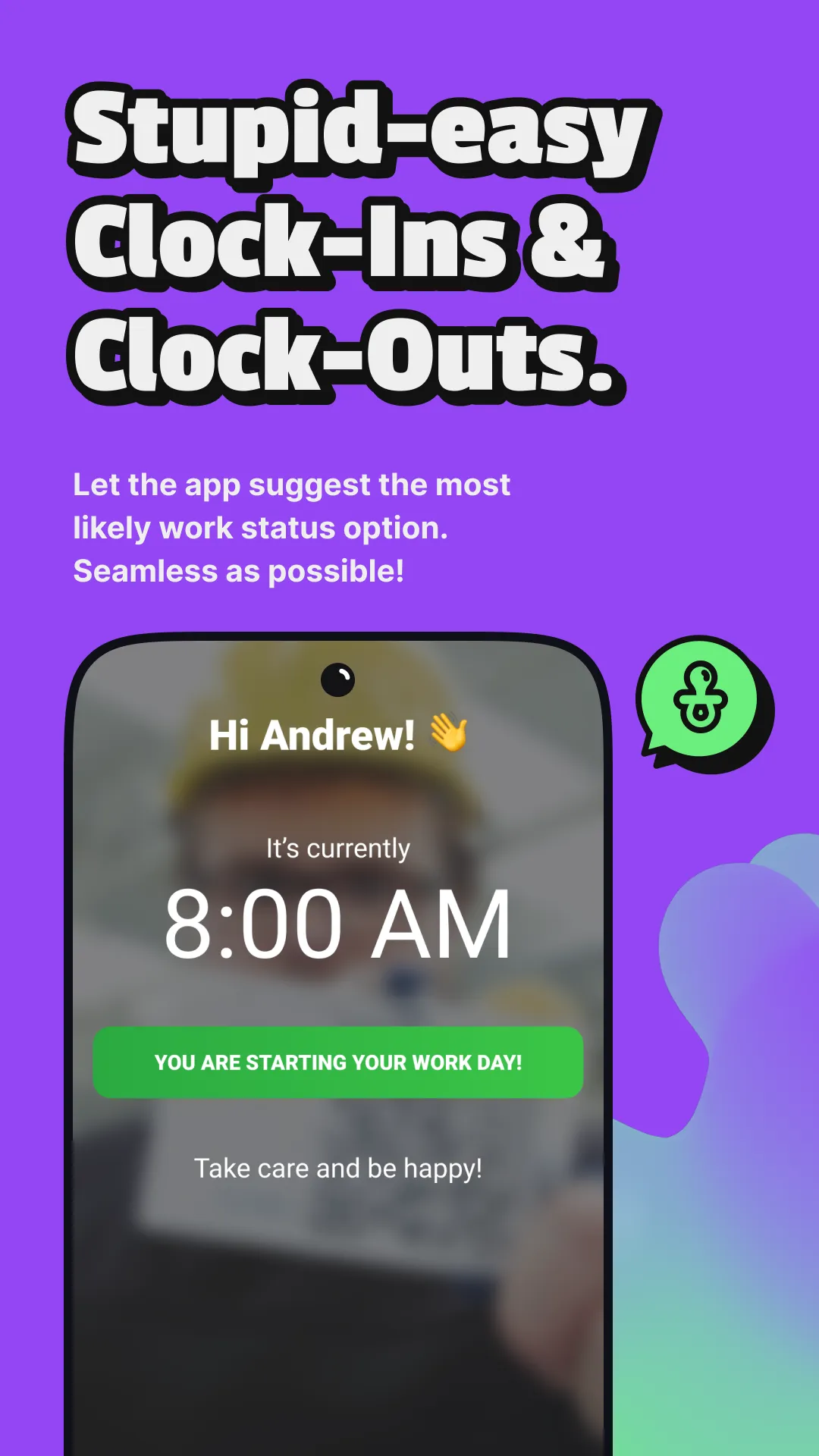 Time Clock by Unrubble | Indus Appstore | Screenshot