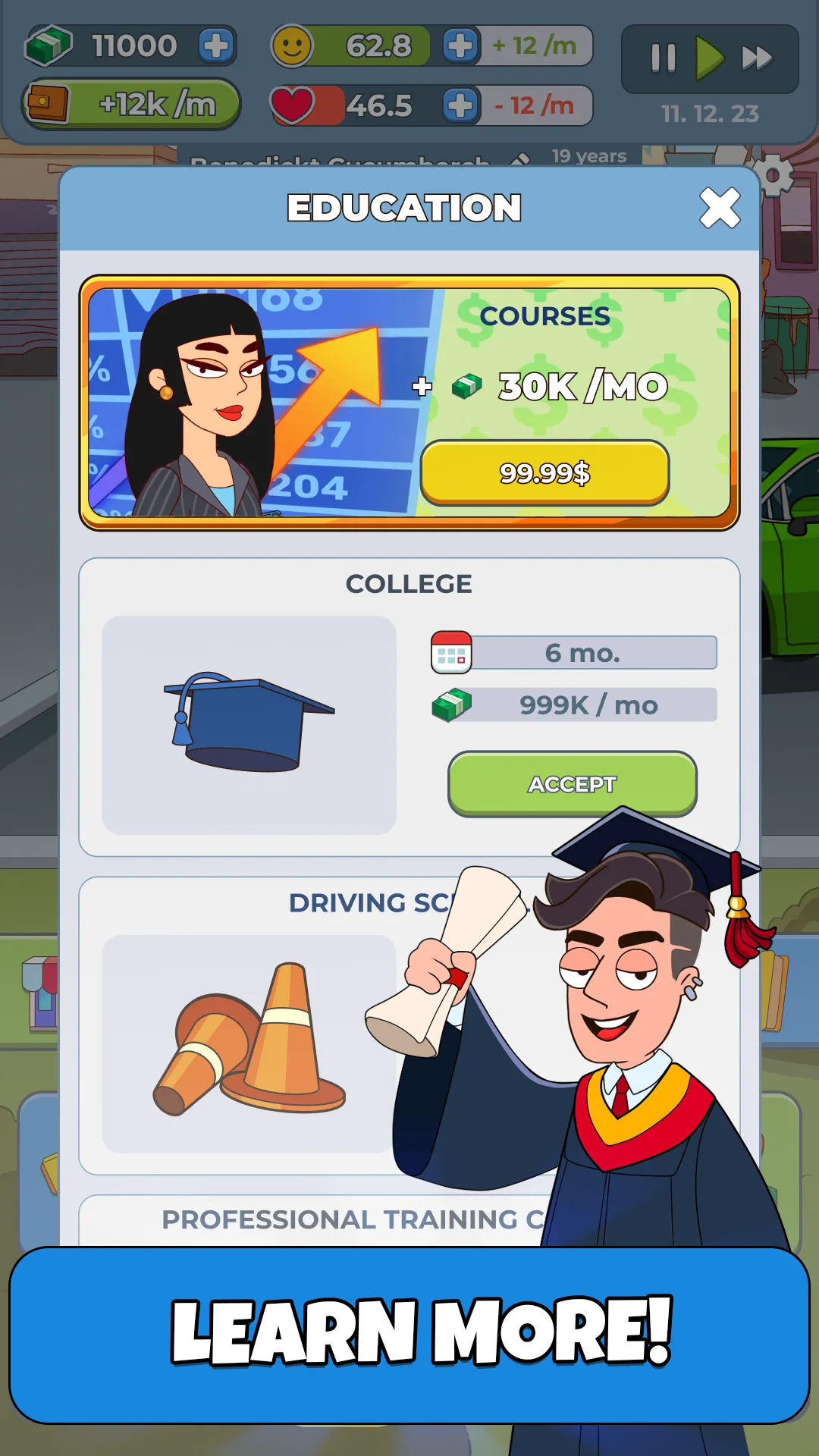 Chill Boss: Idle Life Games | Indus Appstore | Screenshot
