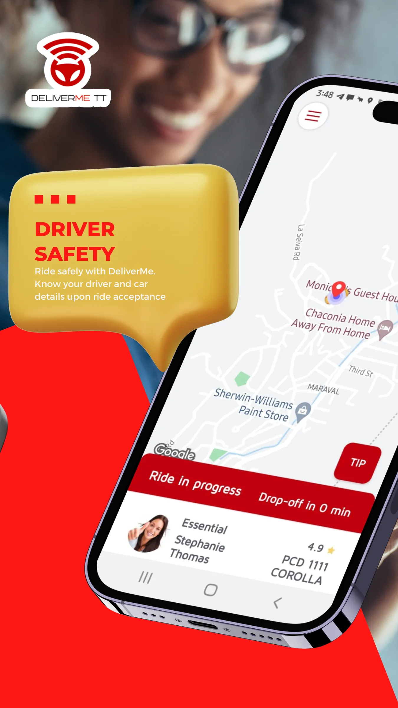 DeliverMe TT Taxi - Rideshare | Indus Appstore | Screenshot