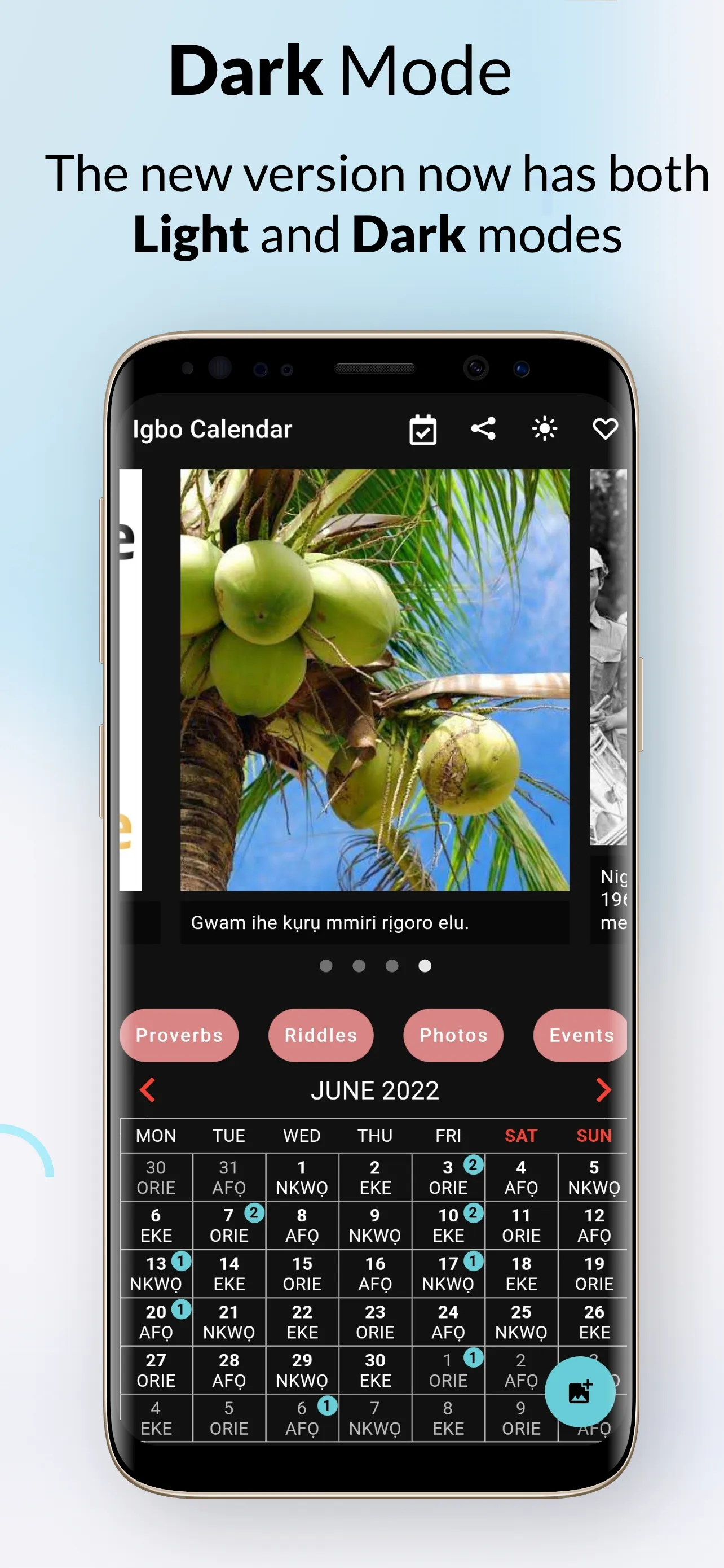 Igbo Calendar Riddles Proverbs | Indus Appstore | Screenshot