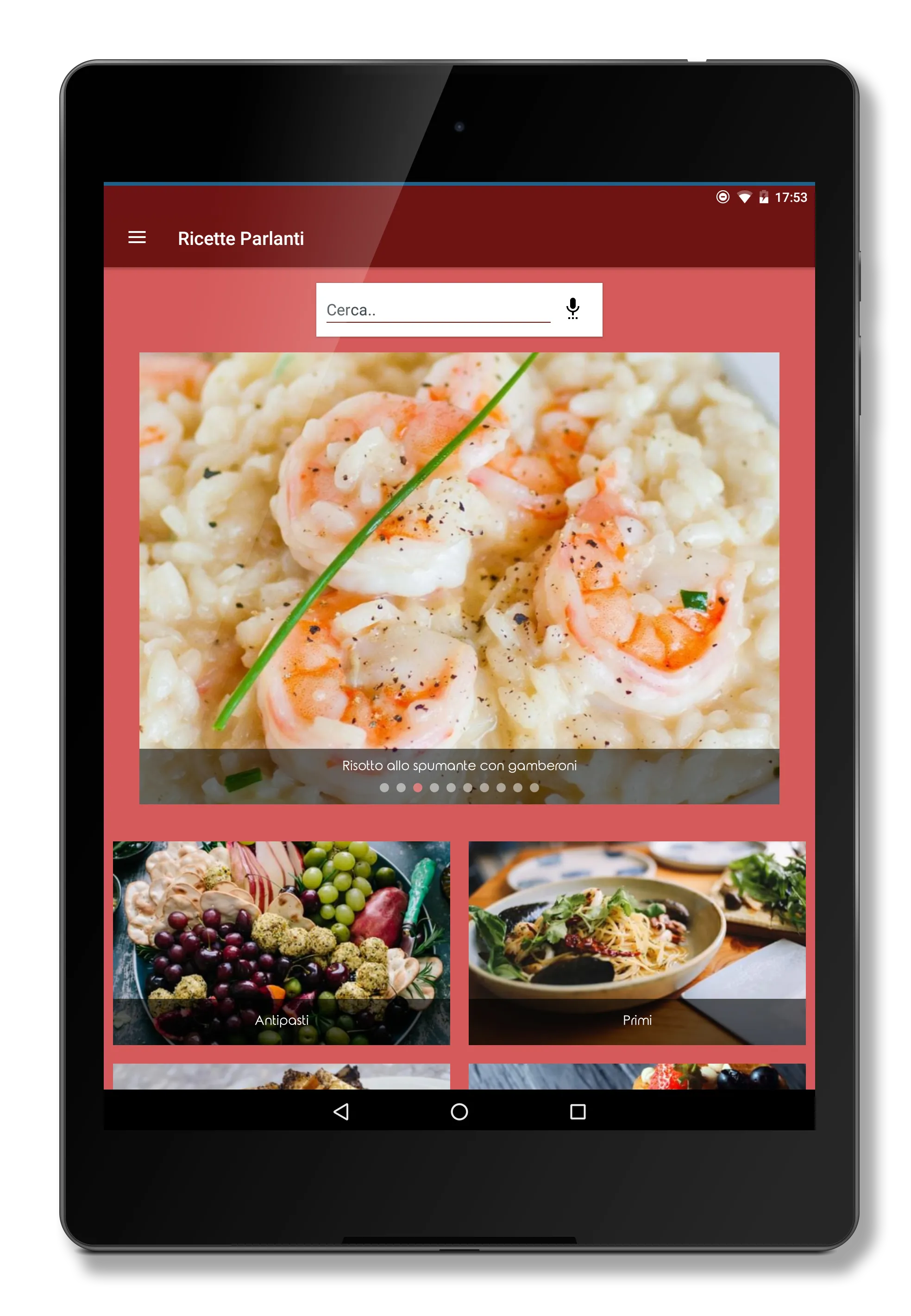 Ricette Parlanti | Indus Appstore | Screenshot