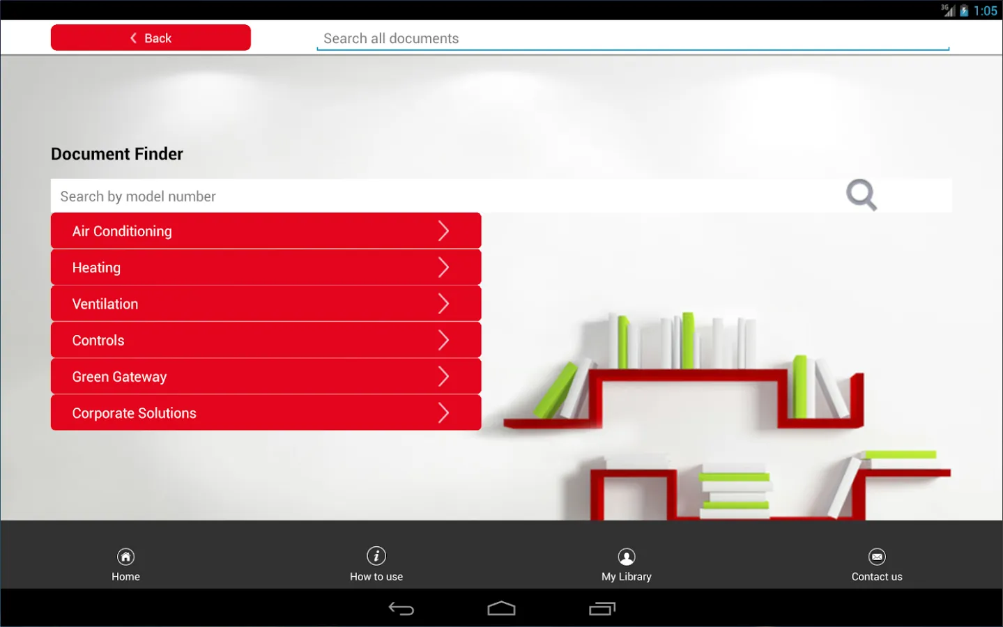 Mitsubishi Electric UK Library | Indus Appstore | Screenshot